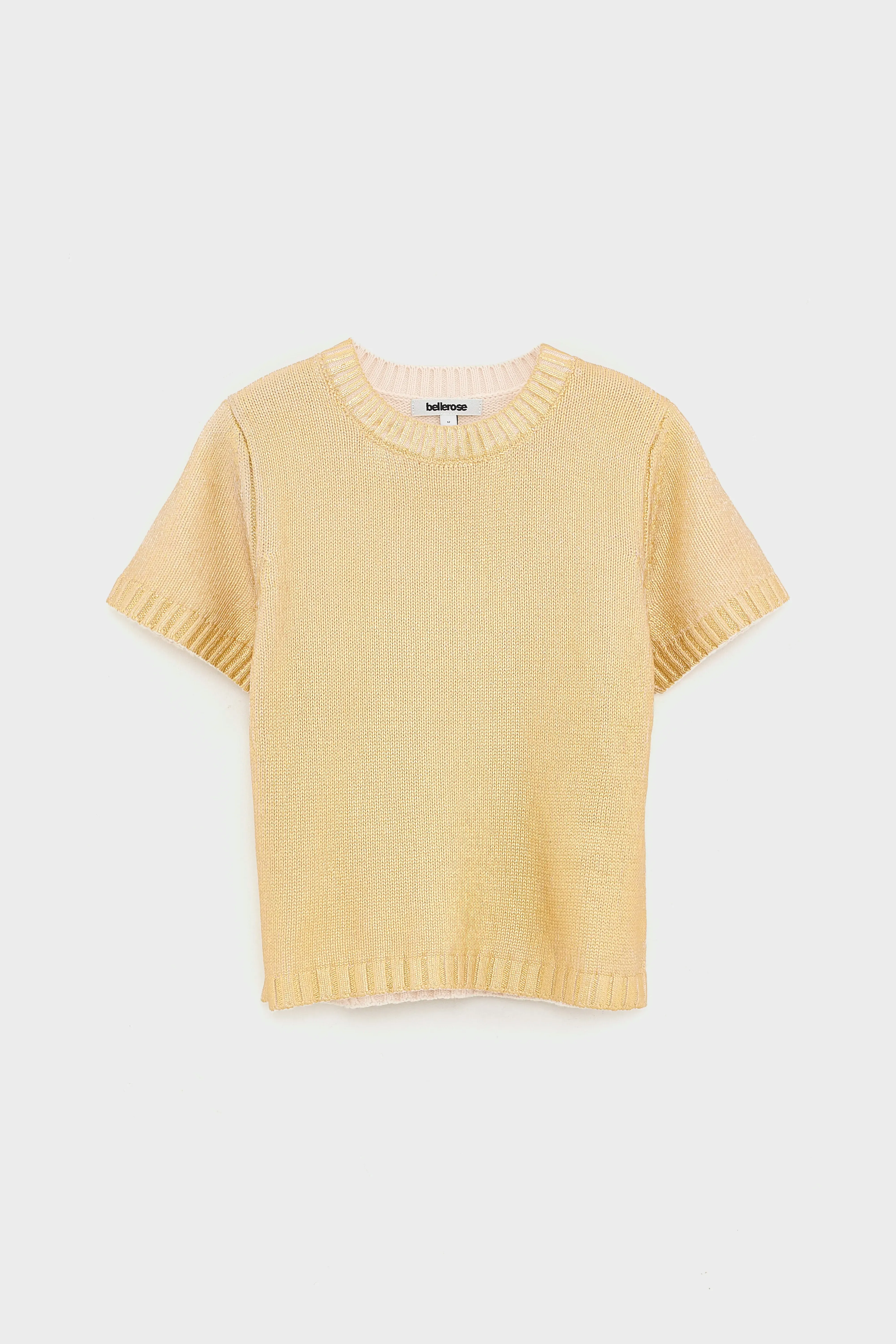 Arat short-sleeve sweater (261 / G / GOLD) sold by Bellrose product image thumbnail 2