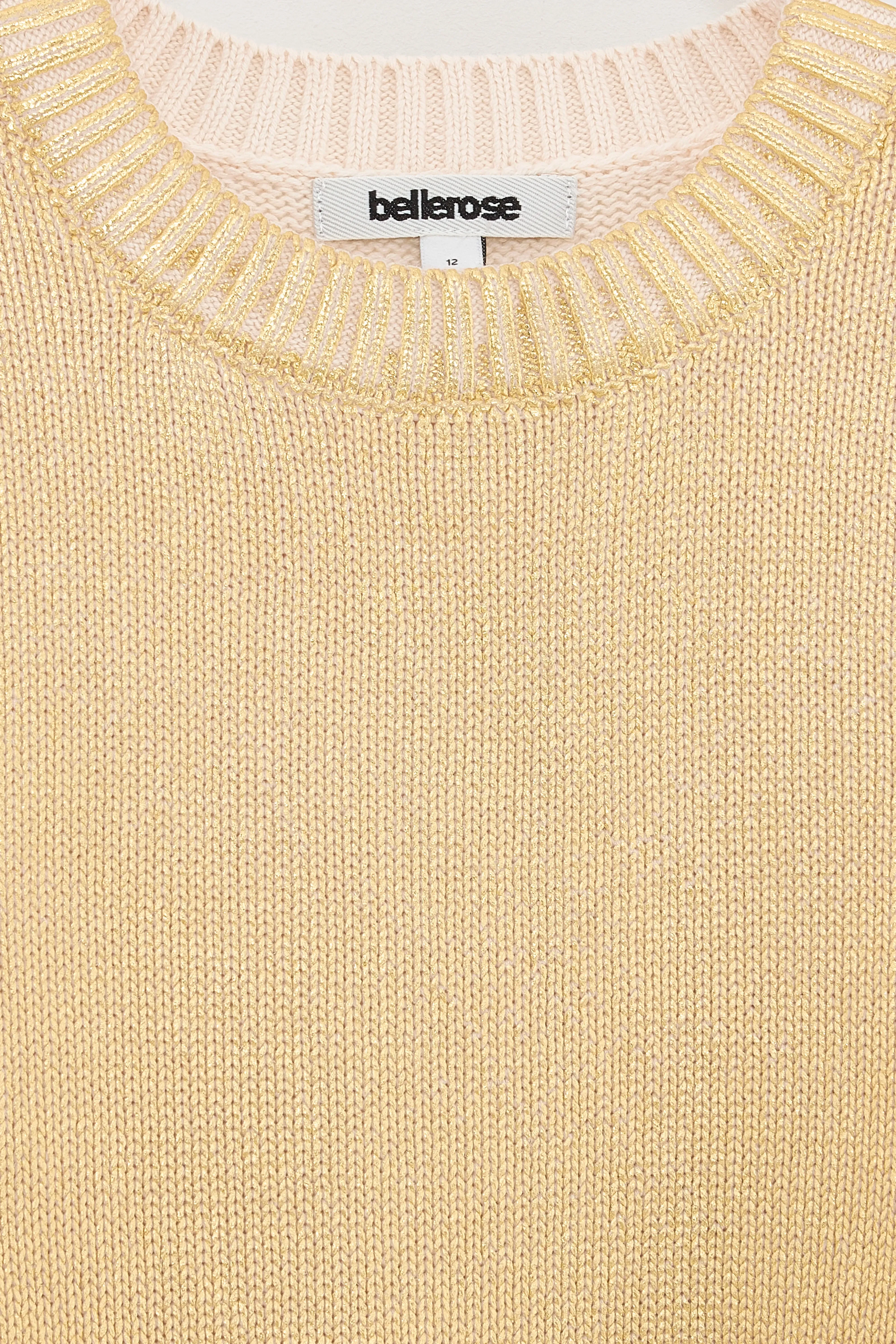 Arat short-sleeve sweater (261 / G / GOLD) sold by Bellrose product image thumbnail 4