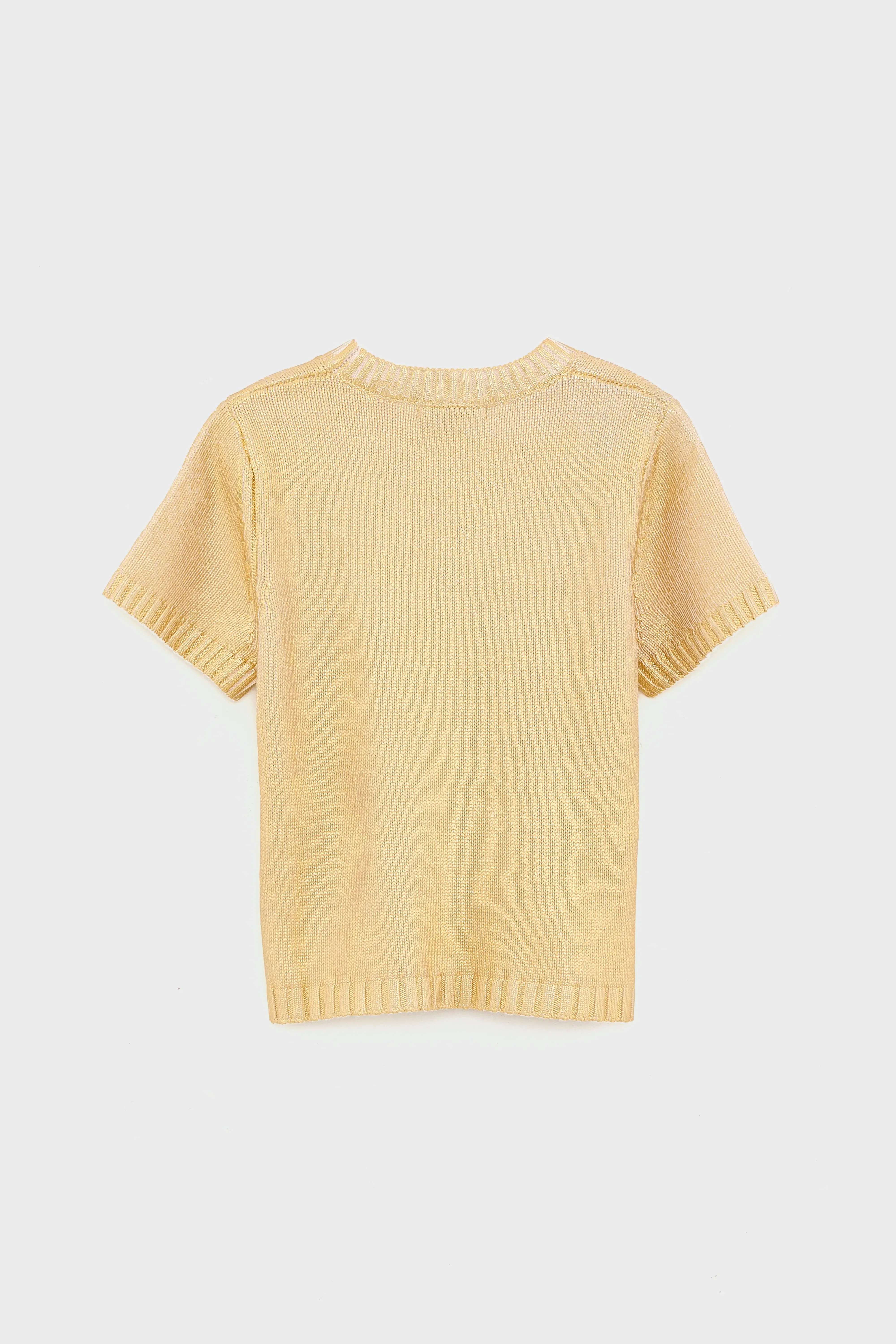 Arat short-sleeve sweater (261 / G / GOLD) sold by Bellrose product image thumbnail 3
