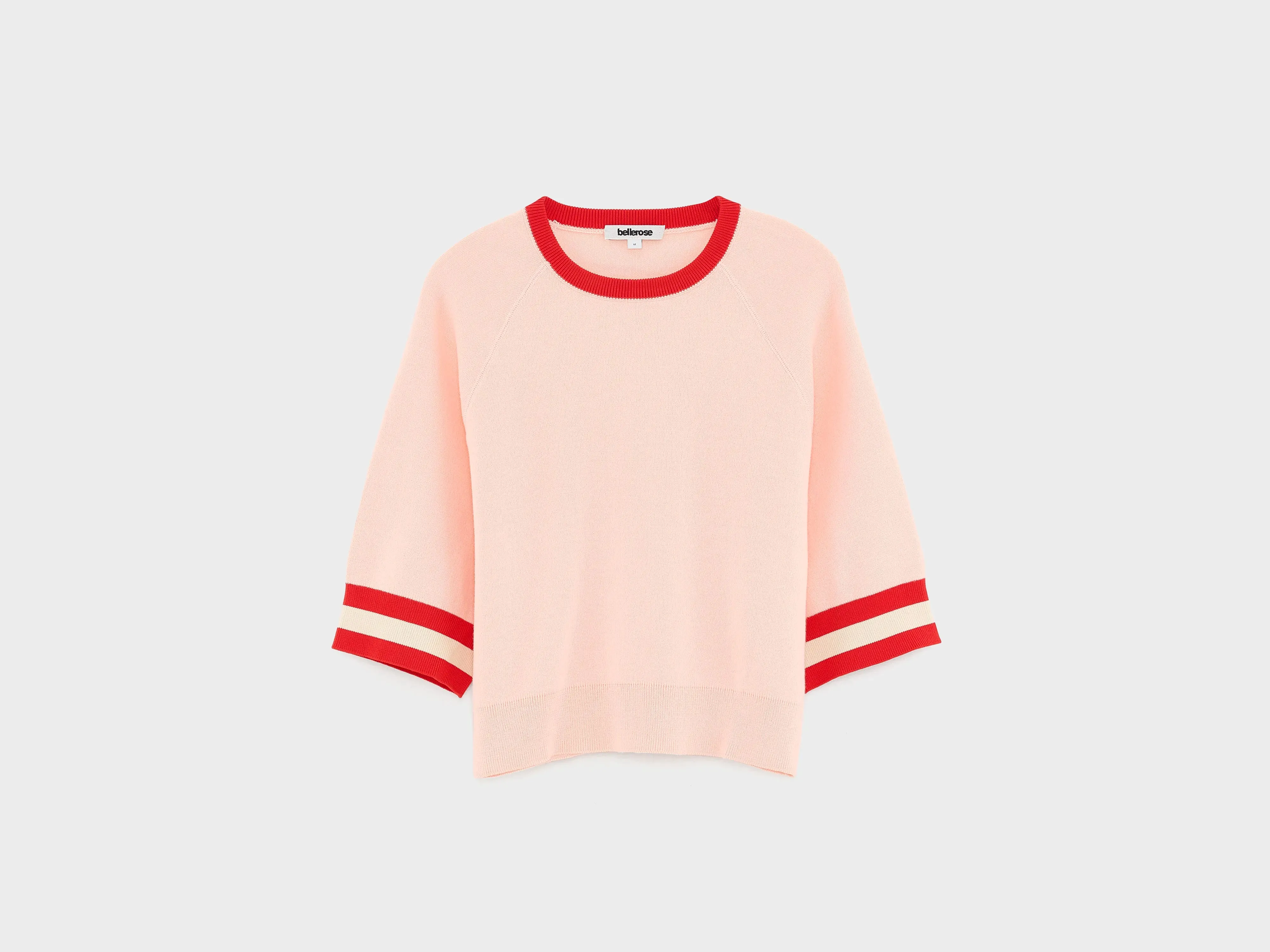 Angar cropped sweater (261 / G / LIGHT ROSE) sold by Bellrose