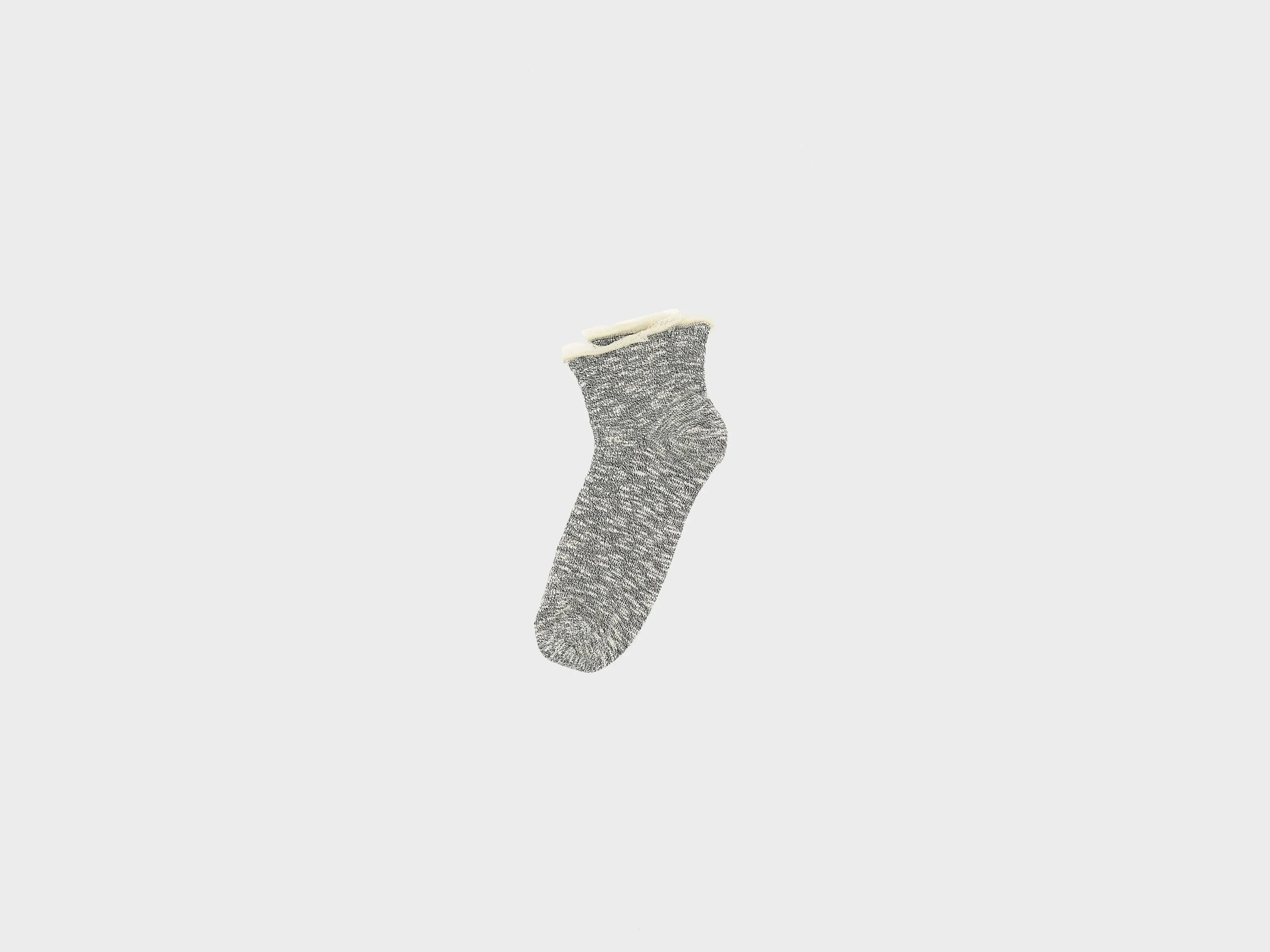 Baroy ankle socks (261 / G / OFF BLACK) sold by Bellrose