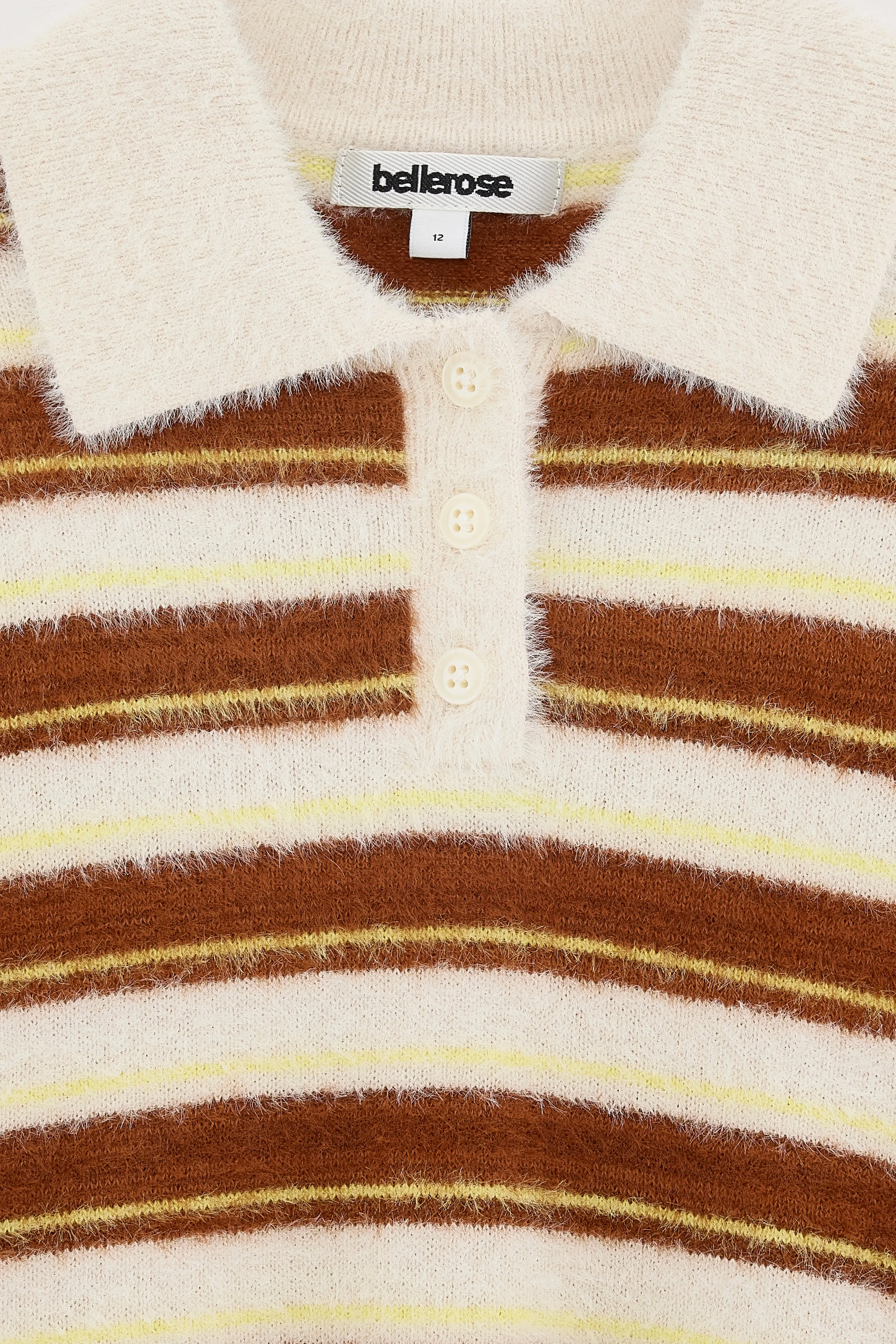 Golle knitted polo (261 / G / STRIPE B) sold by Bellrose product image thumbnail 4