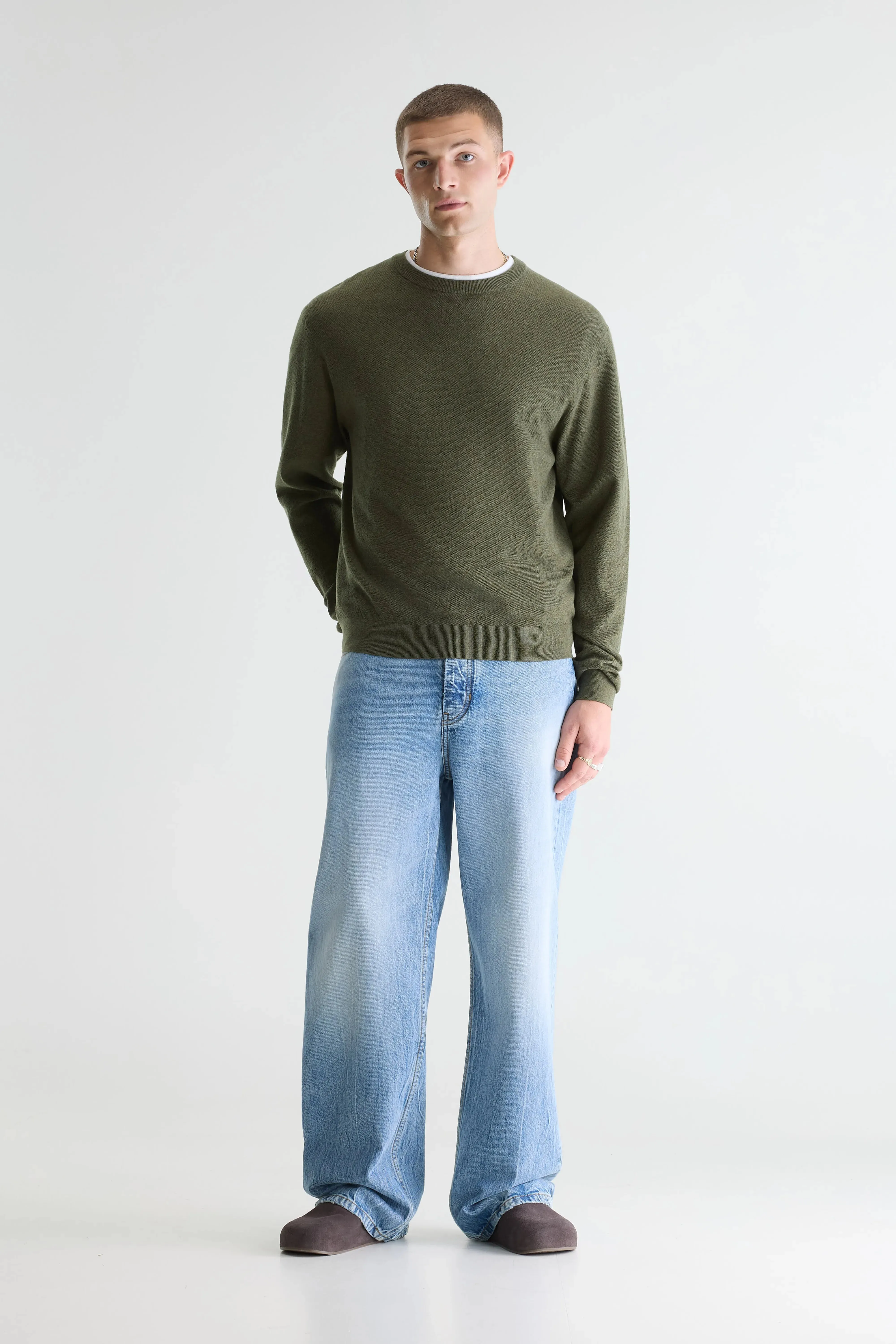 Alyc crewneck sweater (261 / M / JEEP) sold by Bellrose product image thumbnail 3
