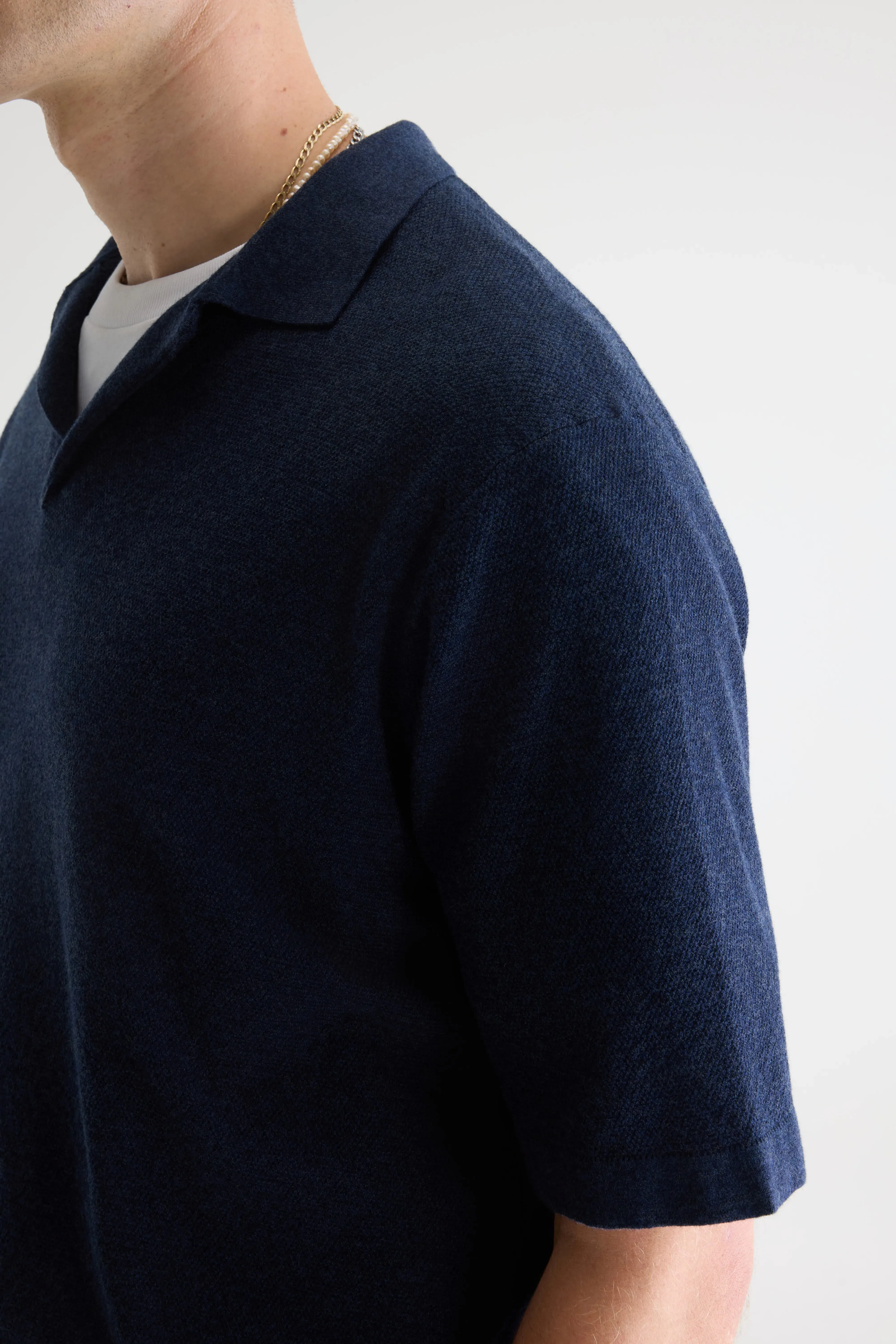 Alosh relaxed polo sweater (261 / M / ODYSEE) sold by Bellrose product image thumbnail 5