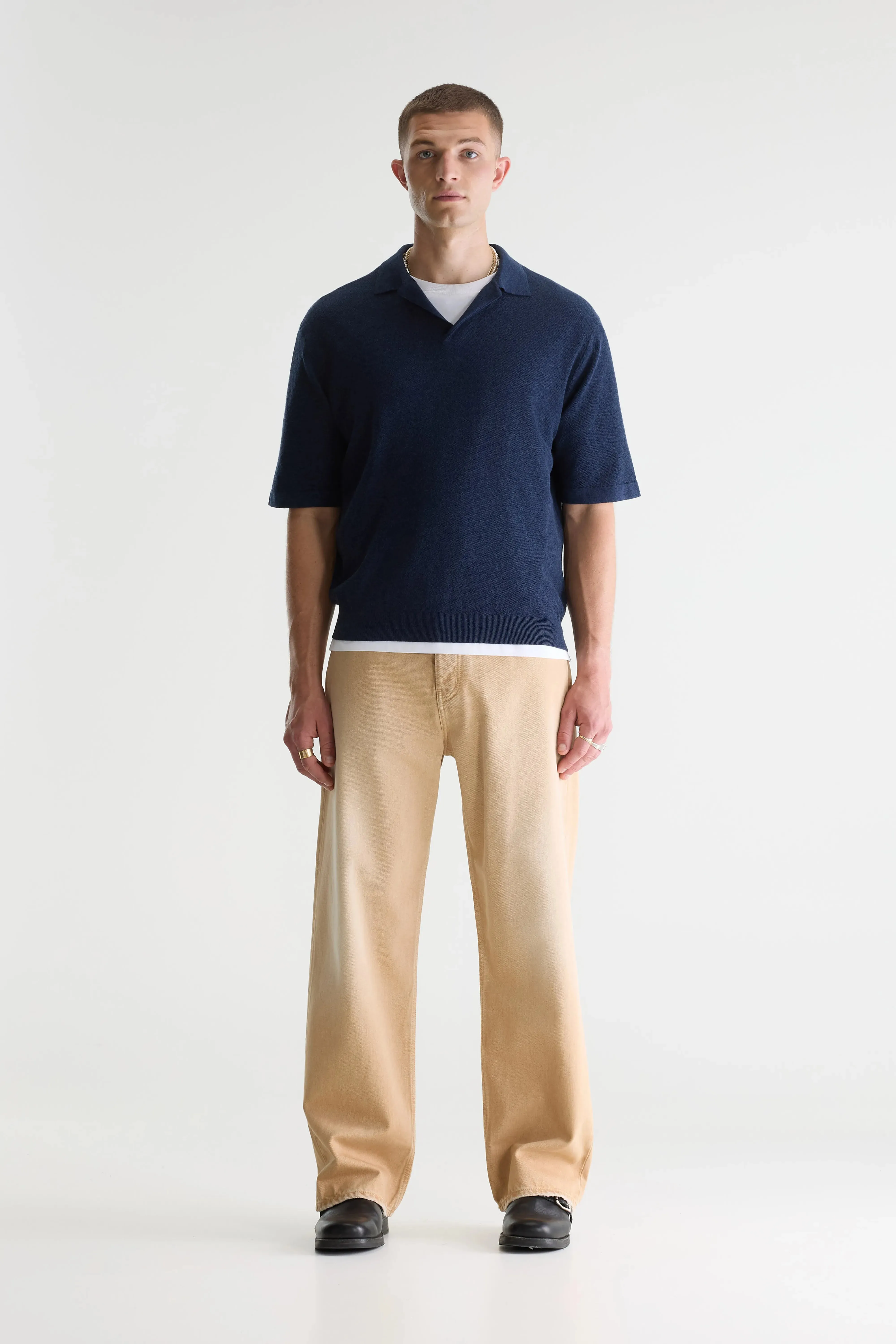 Alosh relaxed polo sweater (261 / M / ODYSEE) sold by Bellrose product image thumbnail 3