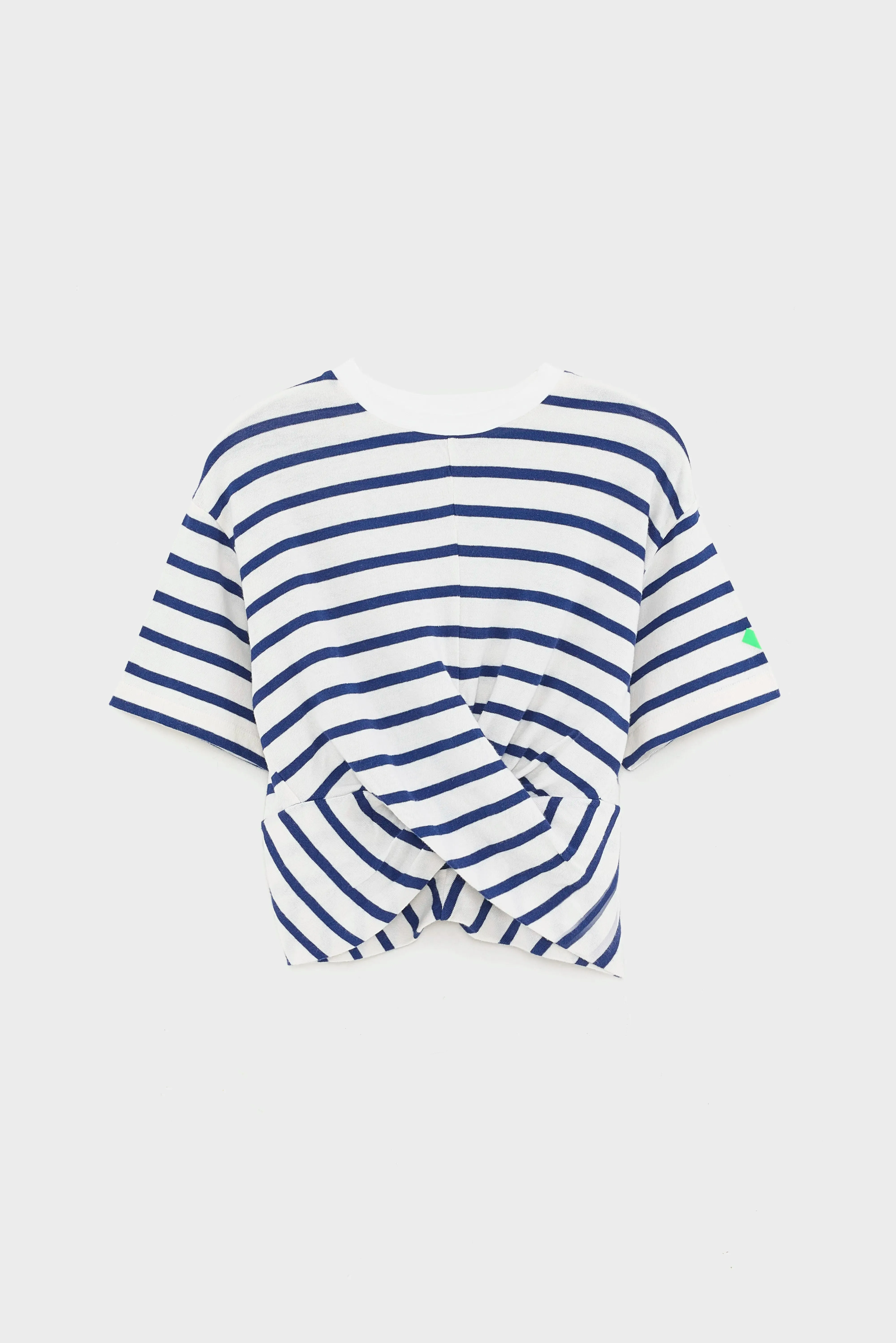 Crissy cross-front t-shirt (261 / G / STRIPE E) sold by Bellrose product image thumbnail 2