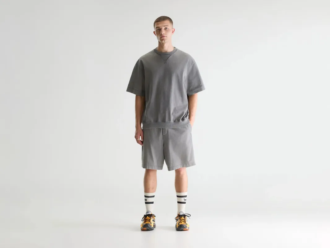 Flank wide shorts (261 / M / OXYD GREY) made by Bellerose