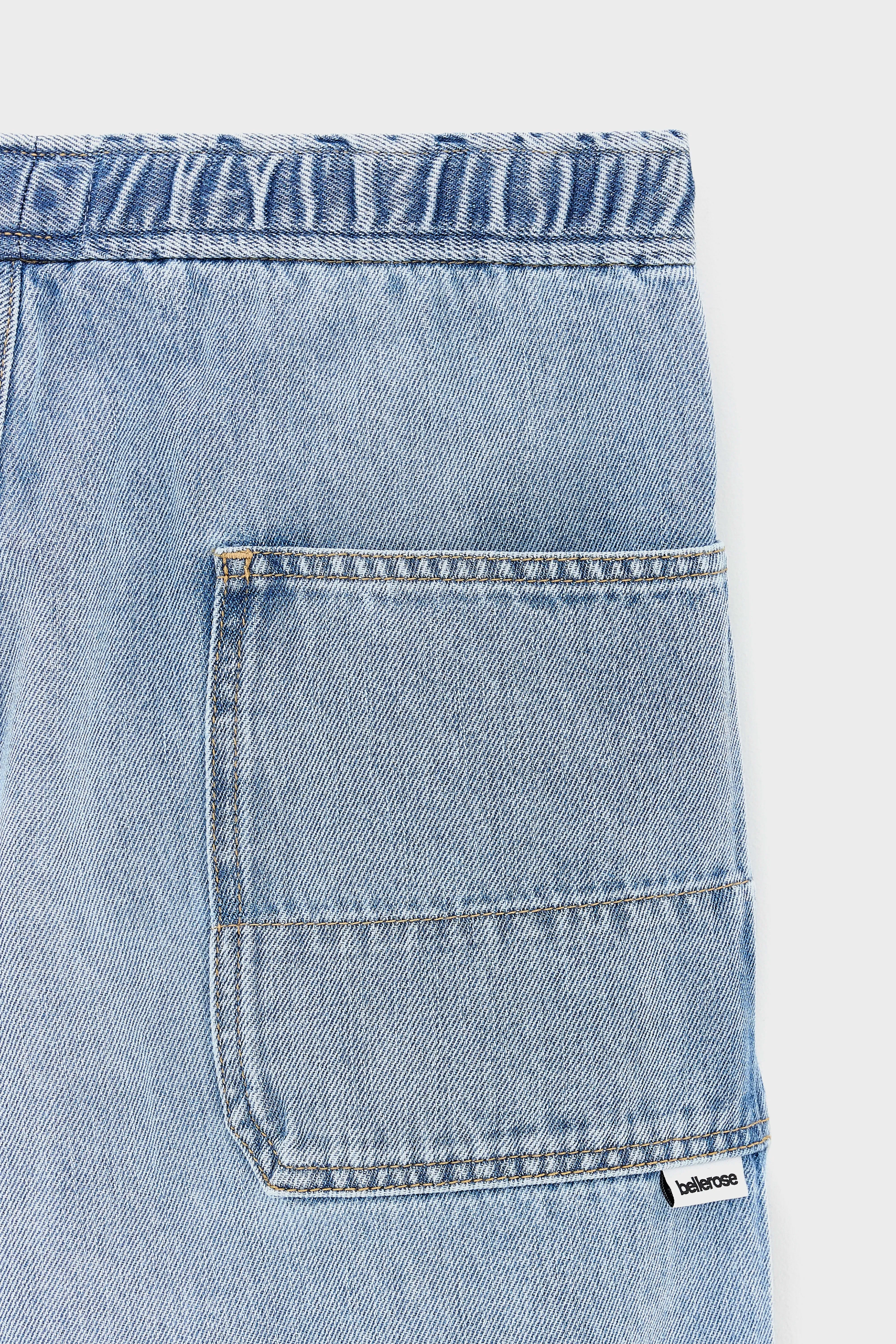 Willemn baggy short (261 / B / LT BLUE BLEACH) sold by Bellrose product image thumbnail 5