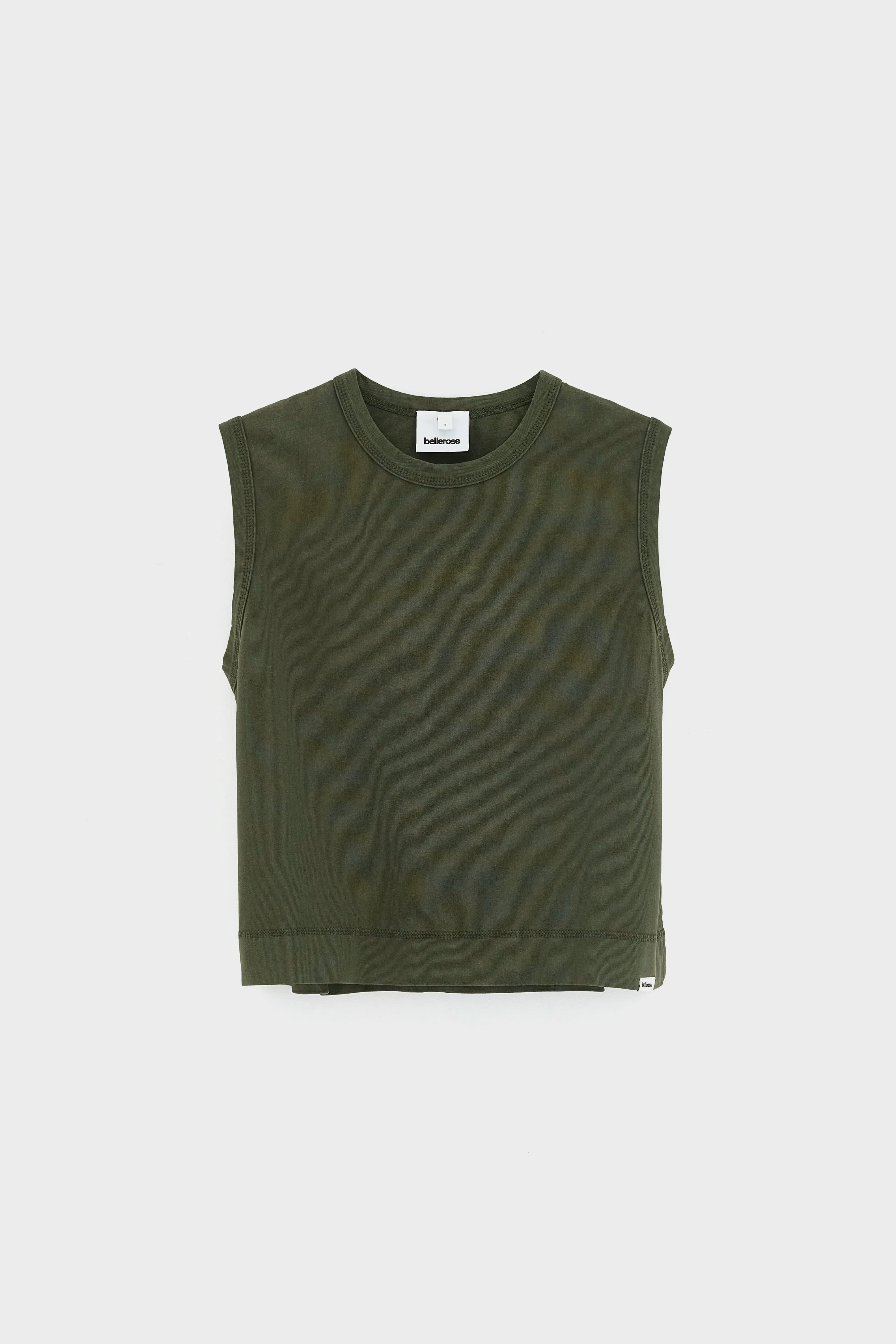 Cuare regular tank top (261 / W / MOSS) sold by Bellrose product image thumbnail 2
