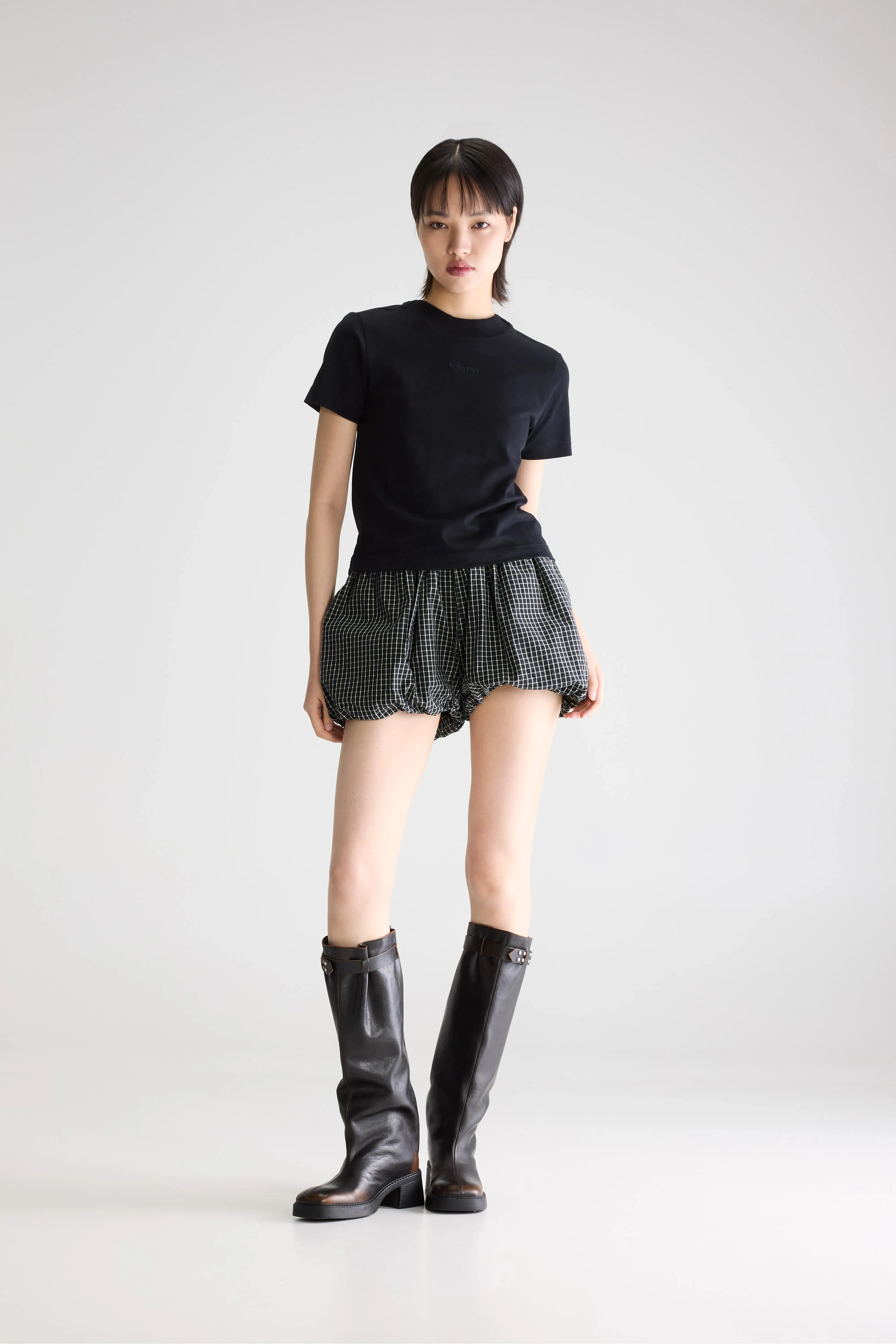 Flec slim t-shirt (261 / W / BLACK BLUE) sold by Bellrose product image thumbnail 3