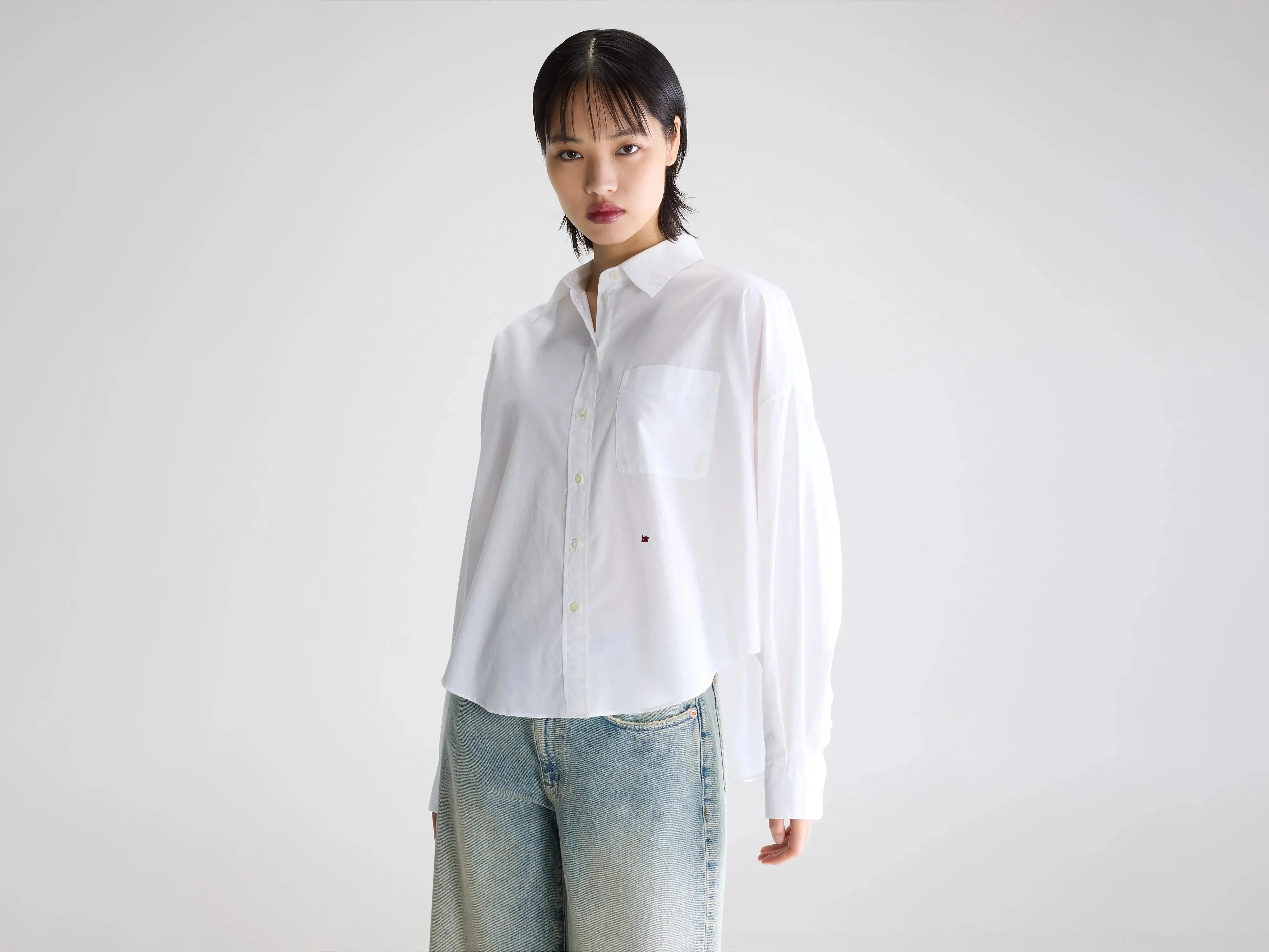 Ginger cotton shirt (261 / W / WHITE) sold by Bellrose