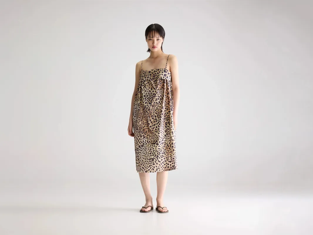 Tokyo leopard midi dress (261 / W / COMBO A) made by Bellerose