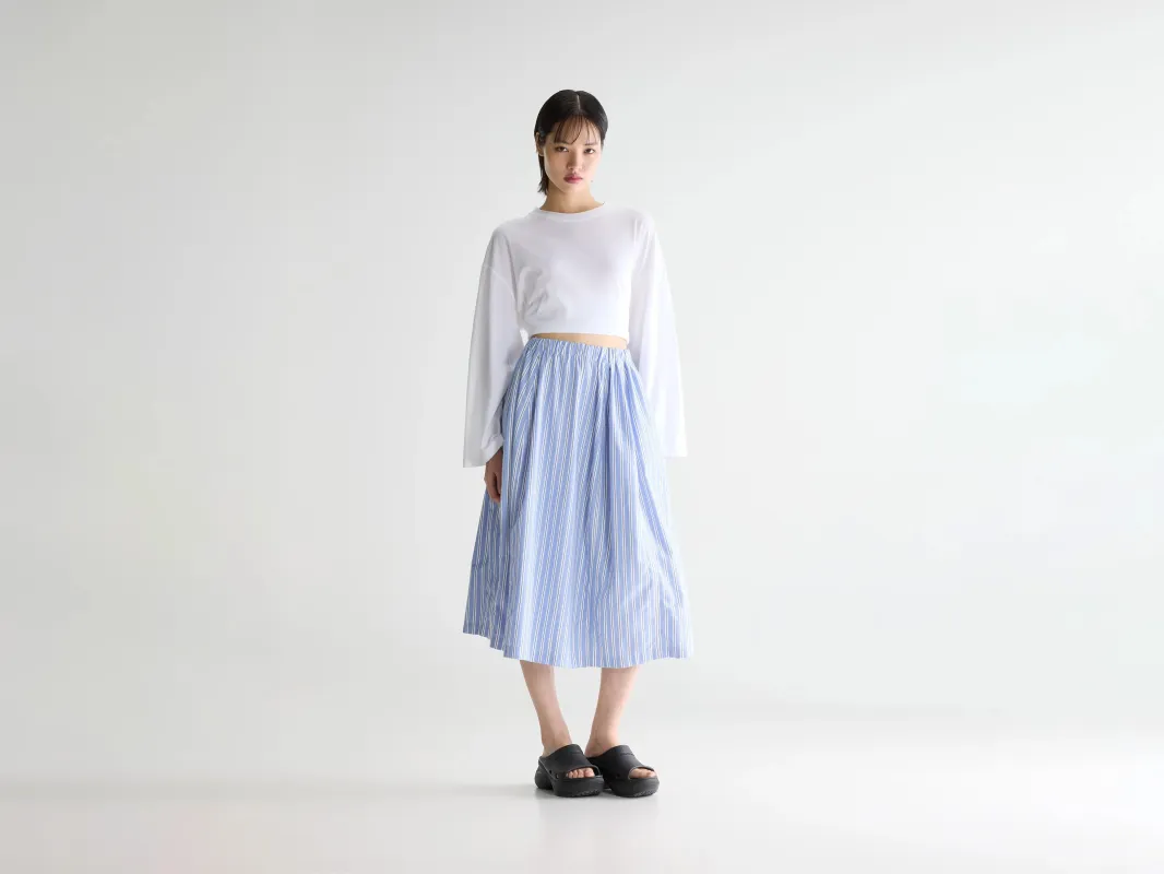 Cinley striped midi skirt (261 / W / STRIPE A) made by Bellerose