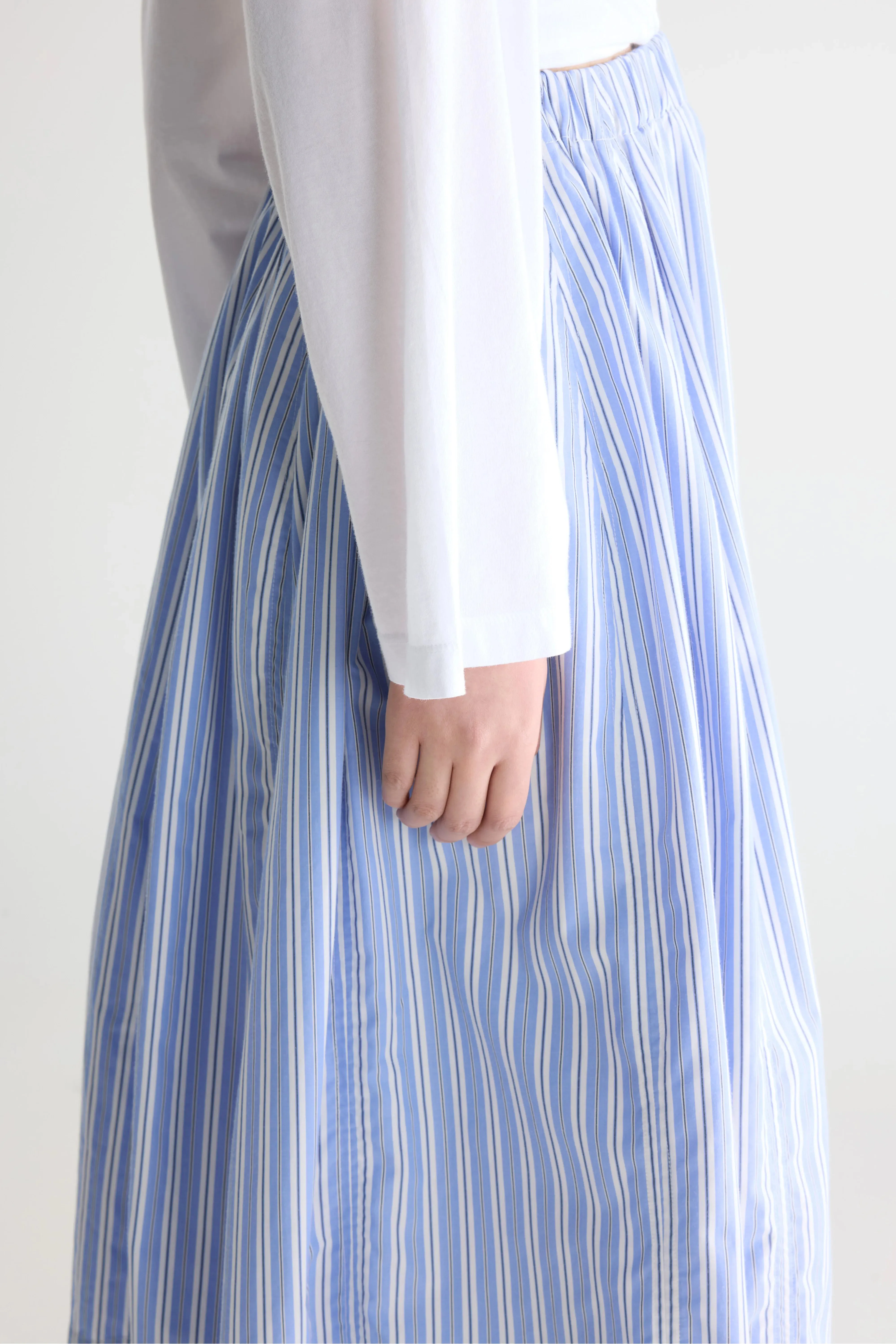 Cinley striped midi skirt (261 / W / STRIPE A) sold by Bellrose product image thumbnail 5