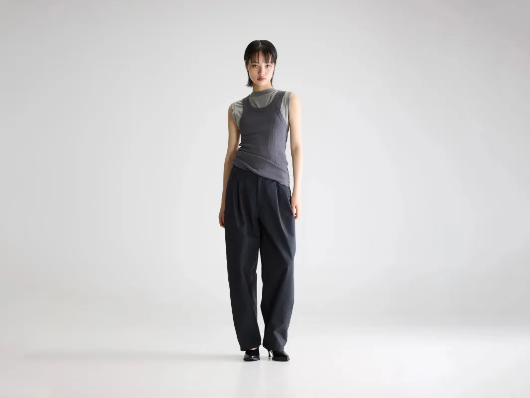 Jimi tapered trousers (261 / W / NAVY) made by Bellerose