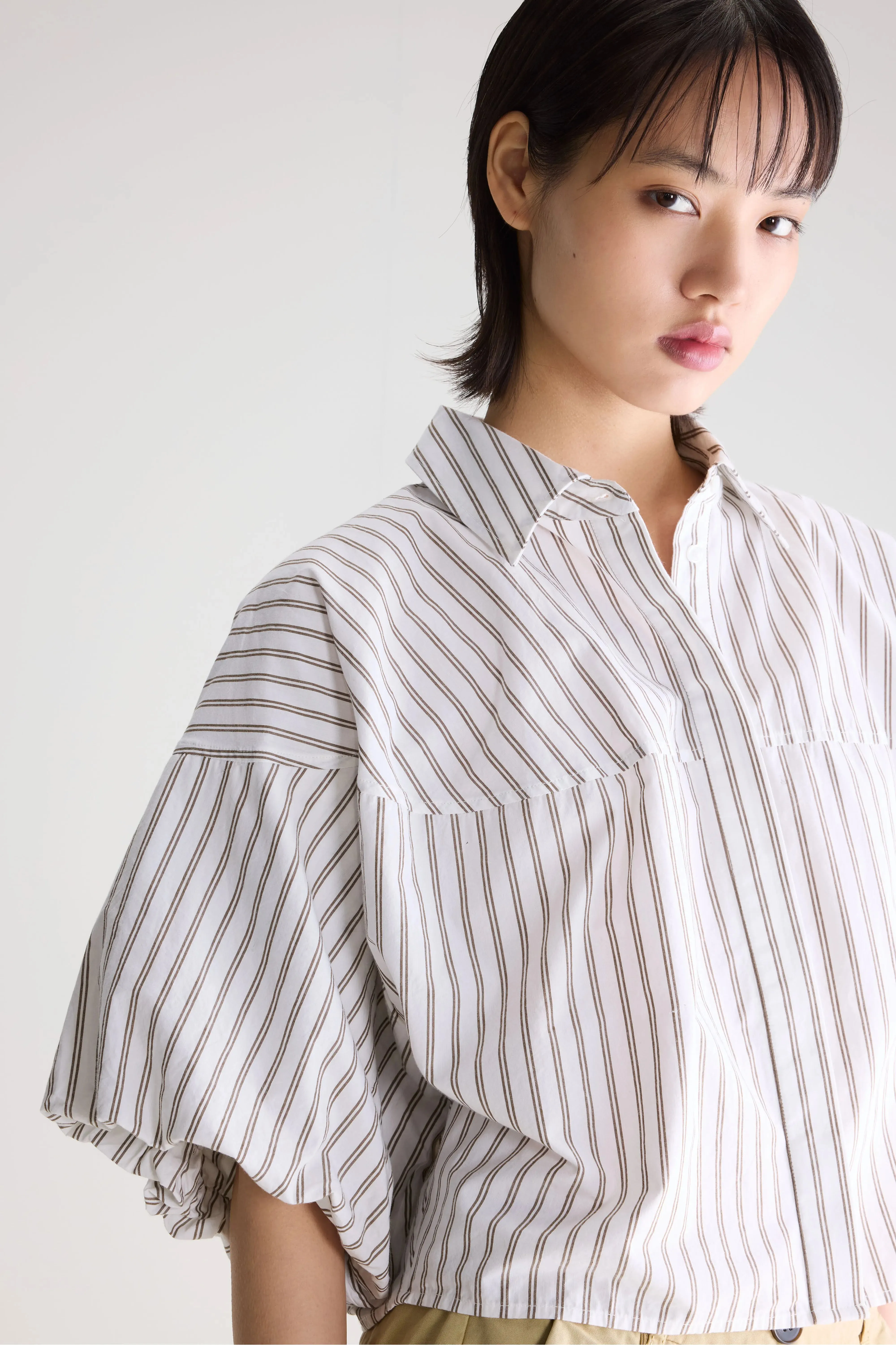 Cassy balloon shirt (261 / W / STRIPE A) sold by Bellrose product image thumbnail 5