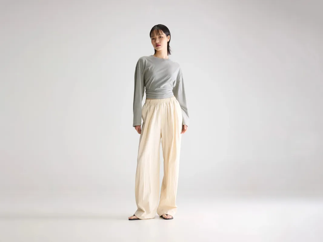 Jilo tapered trousers (261 / W / STRIPE A) sold by Bellrose