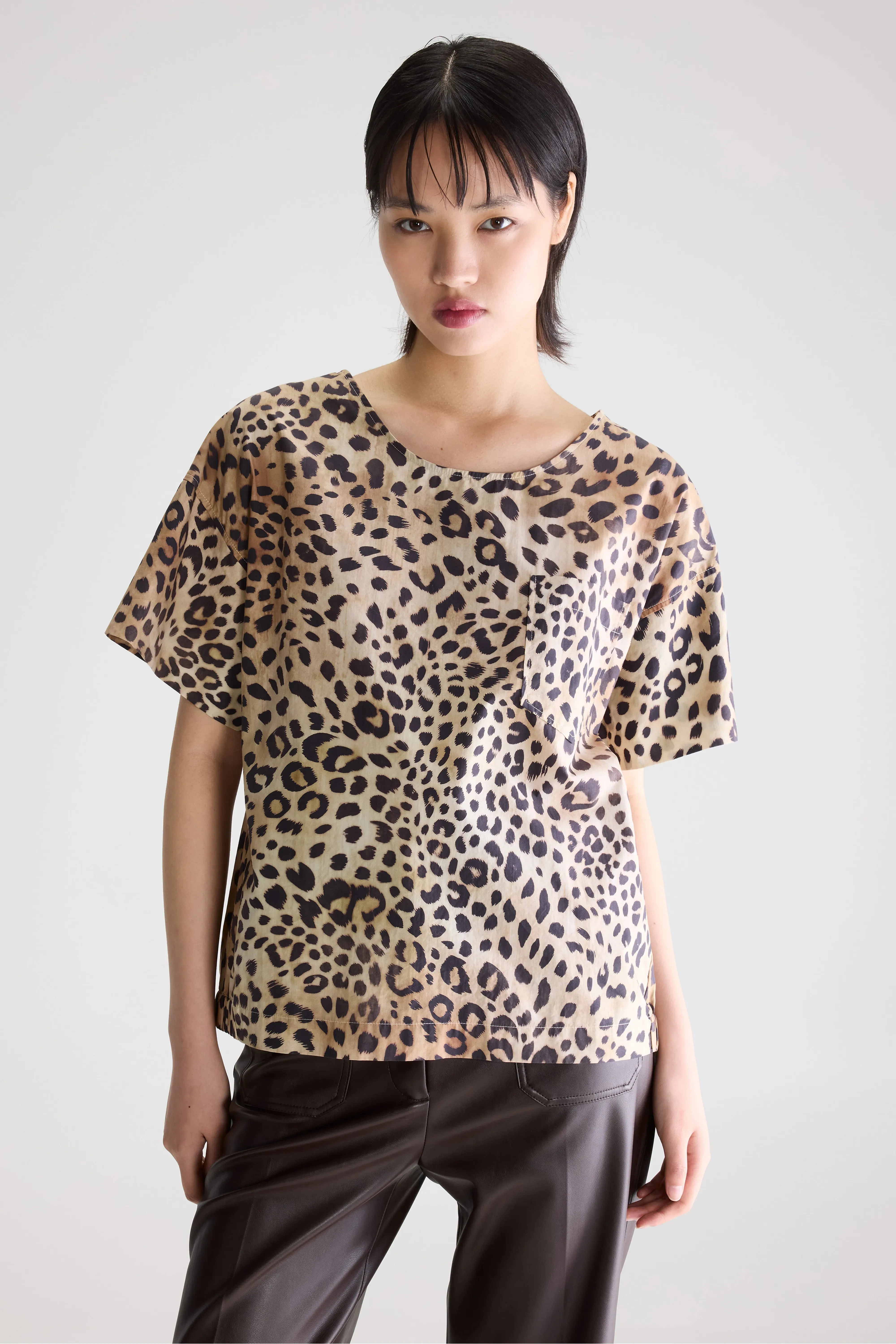 Soleil short sleeve blouse (261 / W / COMBO A) sold by Bellrose product image thumbnail 2