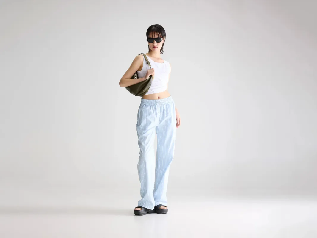 Giolo striped trousers (261 / W / STRIPE R) sold by Bellrose