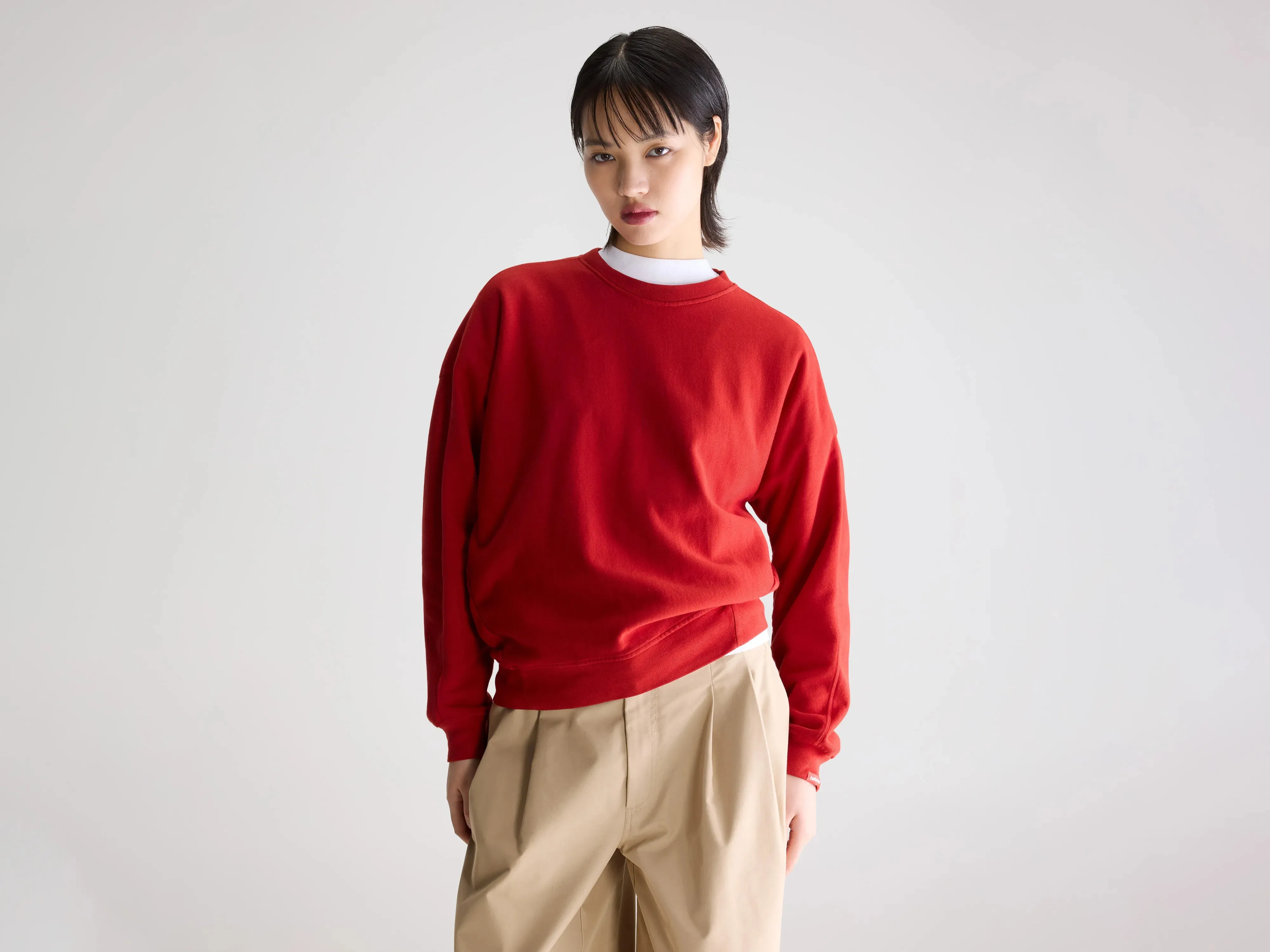 Fuego cotton sweatshirt (261 / W / ECARLATE) sold by Bellrose