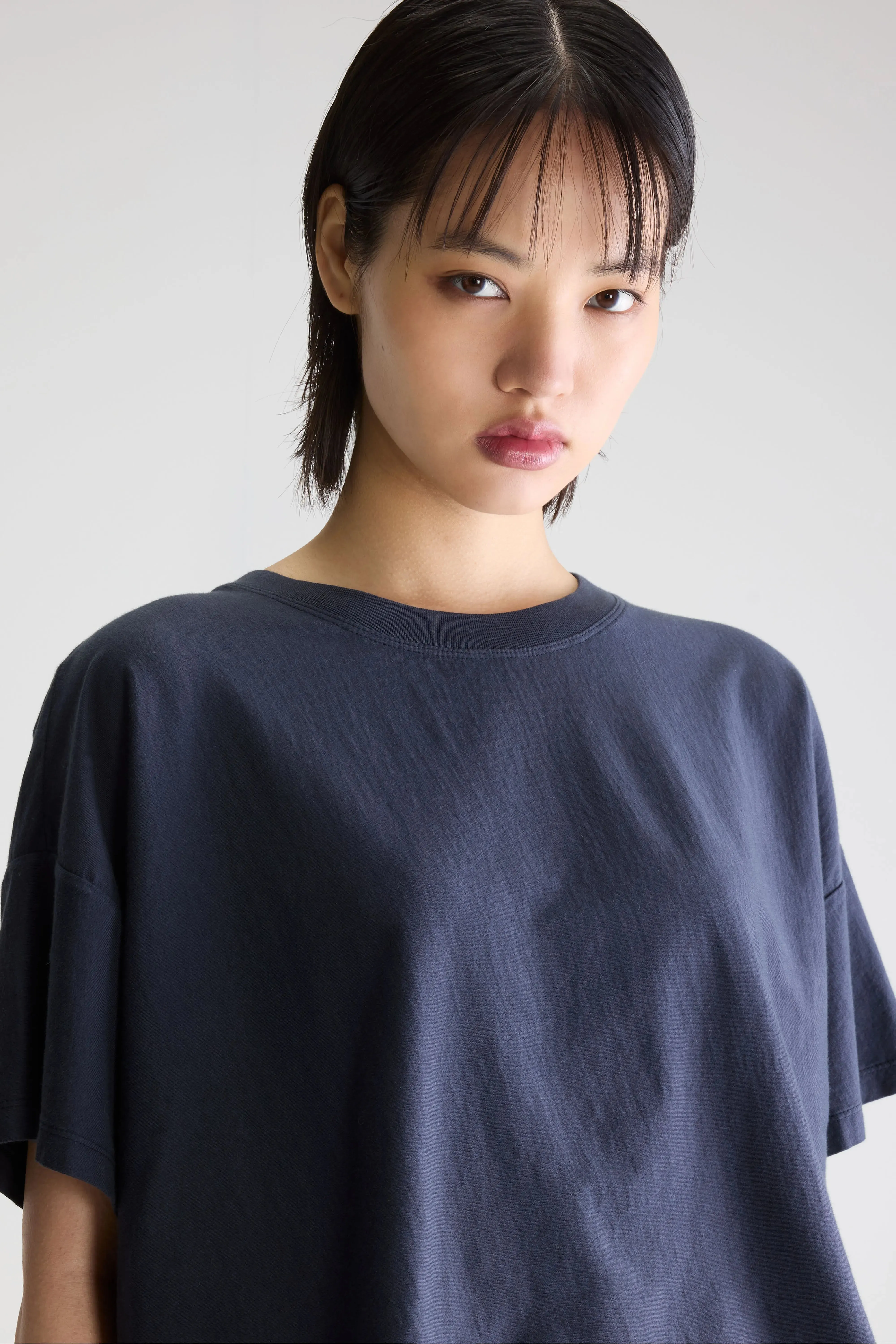 Farpy cropped t-shirt (261 / W / NAVY) sold by Bellrose product image thumbnail 5