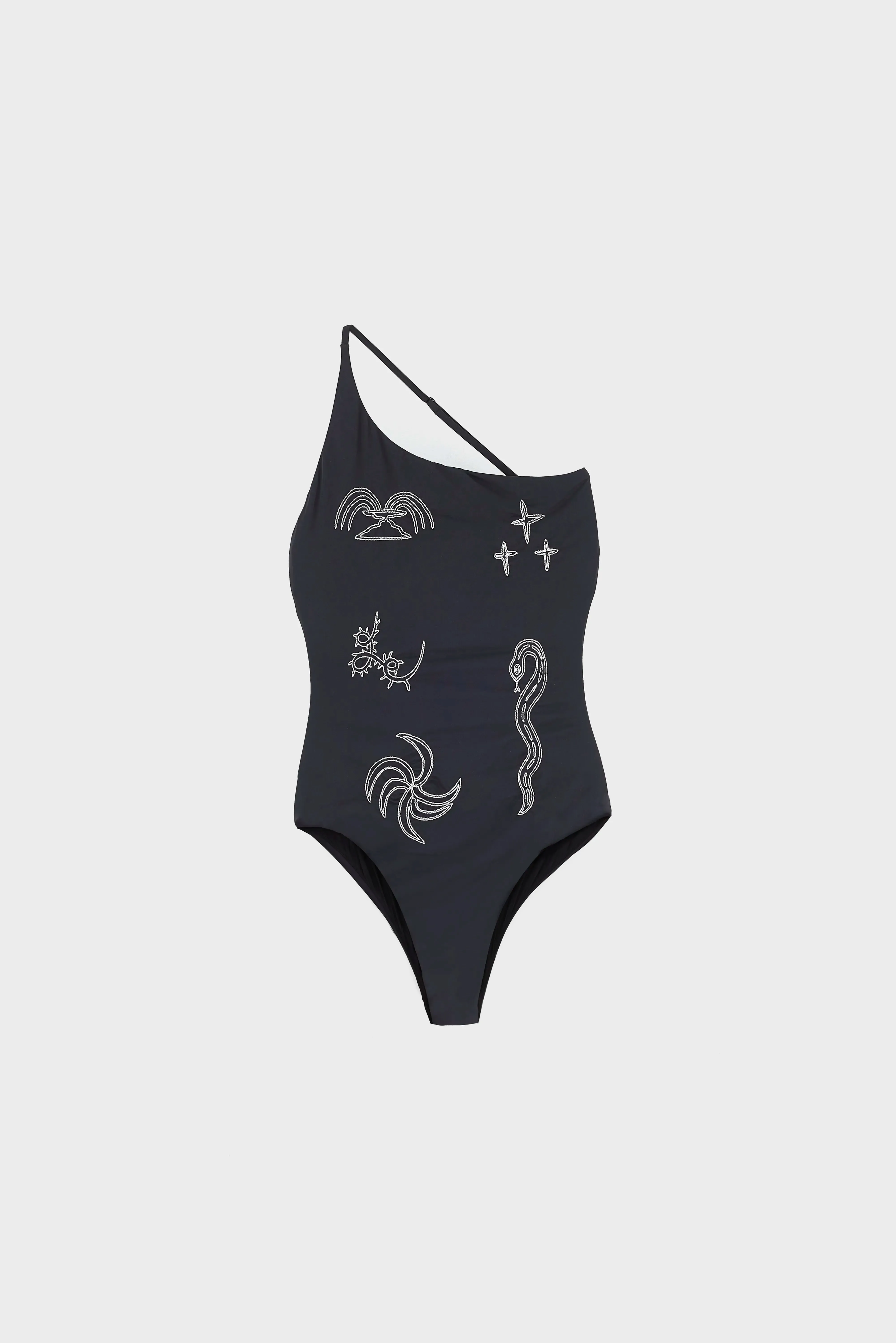 Embroidered Tuffo Swimsuit (261 / W / BLACK) sold by Bellrose product image thumbnail 2