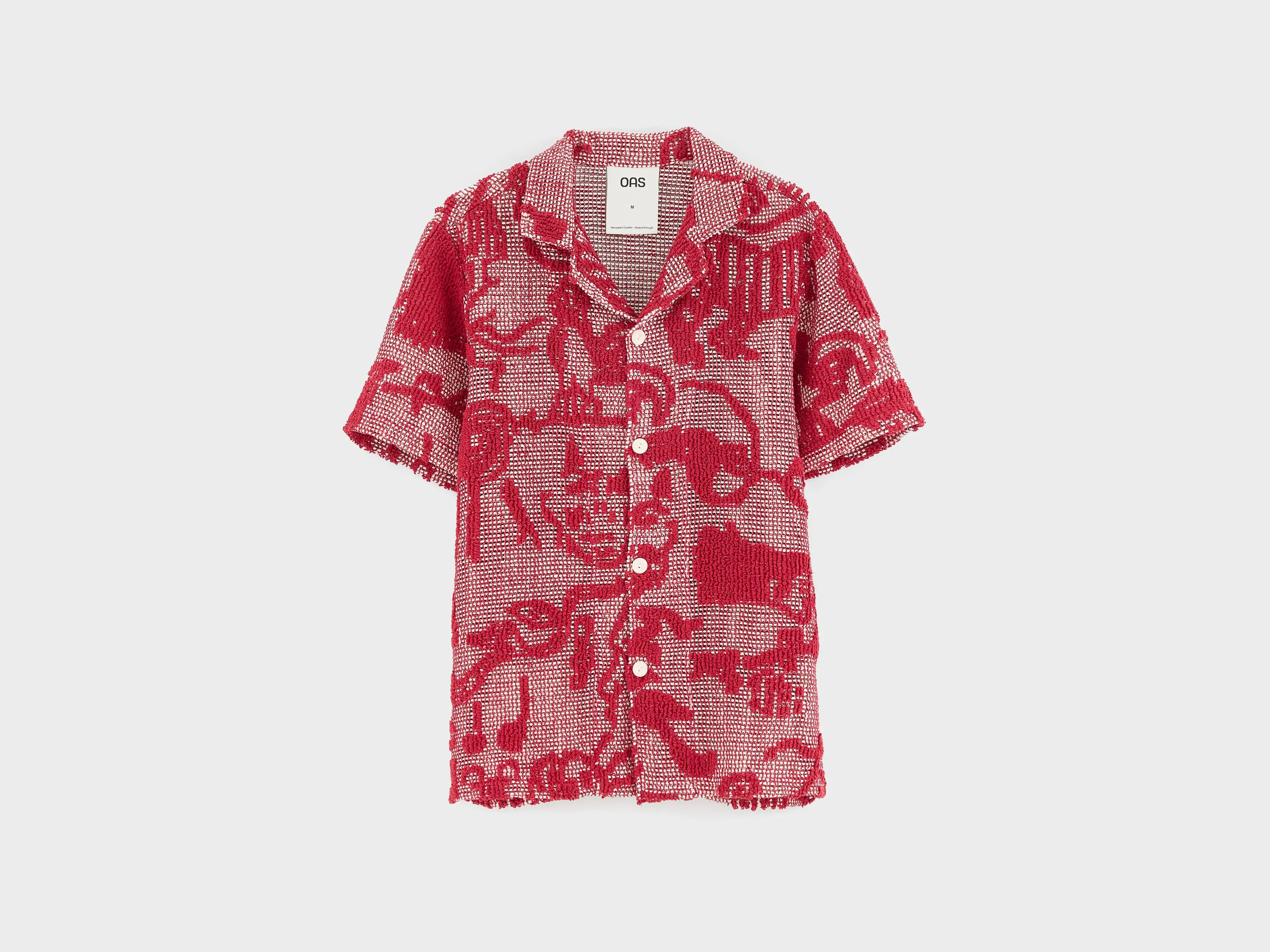 Arcano Cuba Shirt (261 / M / RED) sold by Bellrose