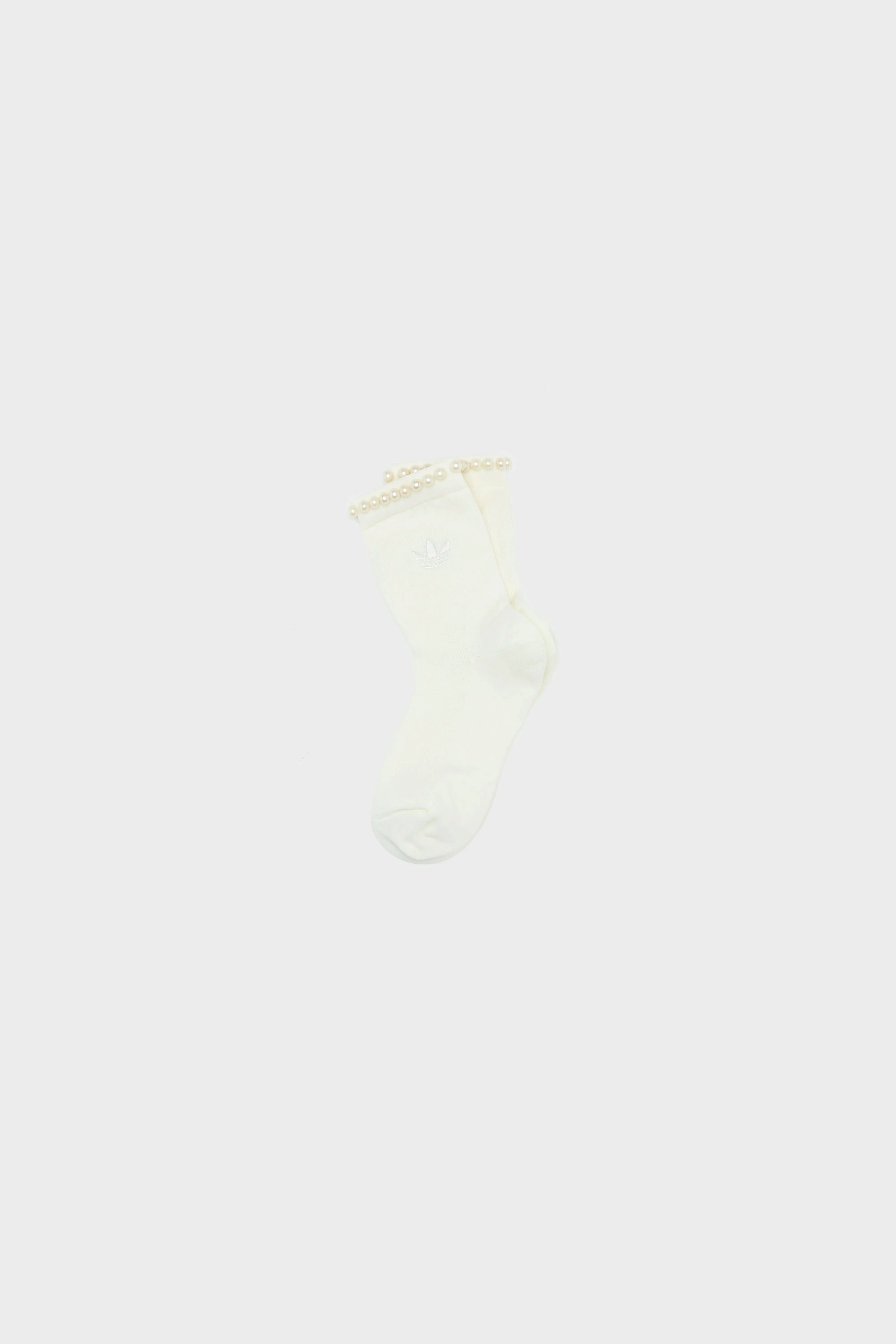 Pearls Crew Socks for Women (261 / W / OFF WHITE) sold by Bellrose product image thumbnail 2
