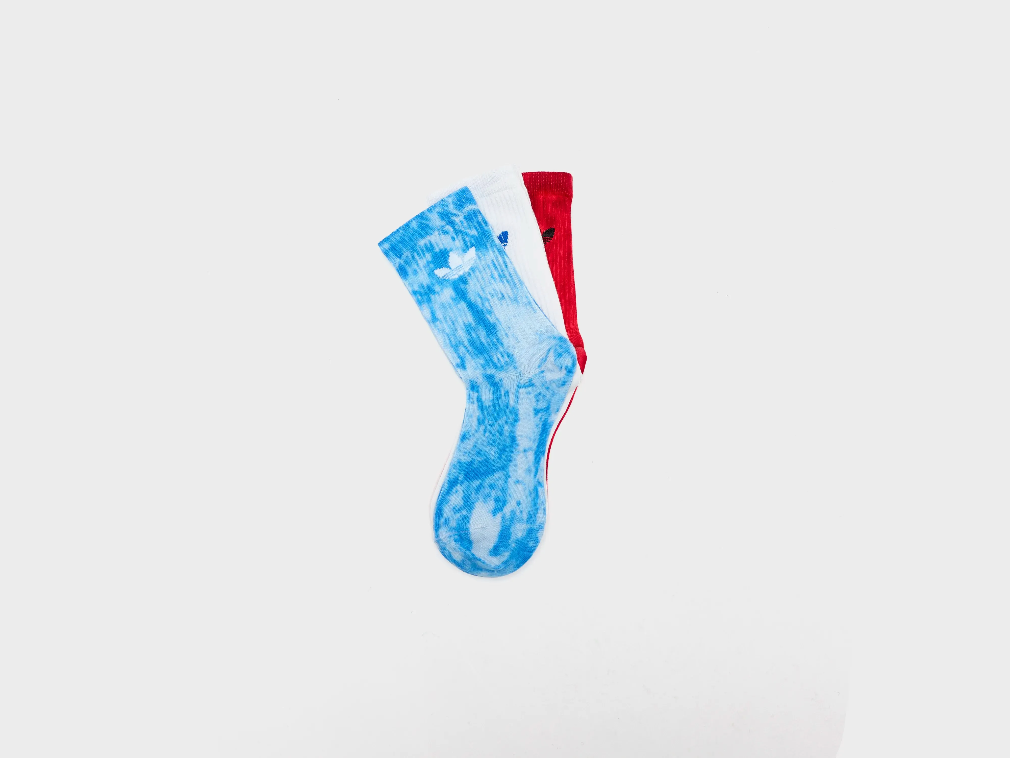 Tye Dye Crew Socks for Women (261 / W / MULTICOLOR) sold by Bellrose