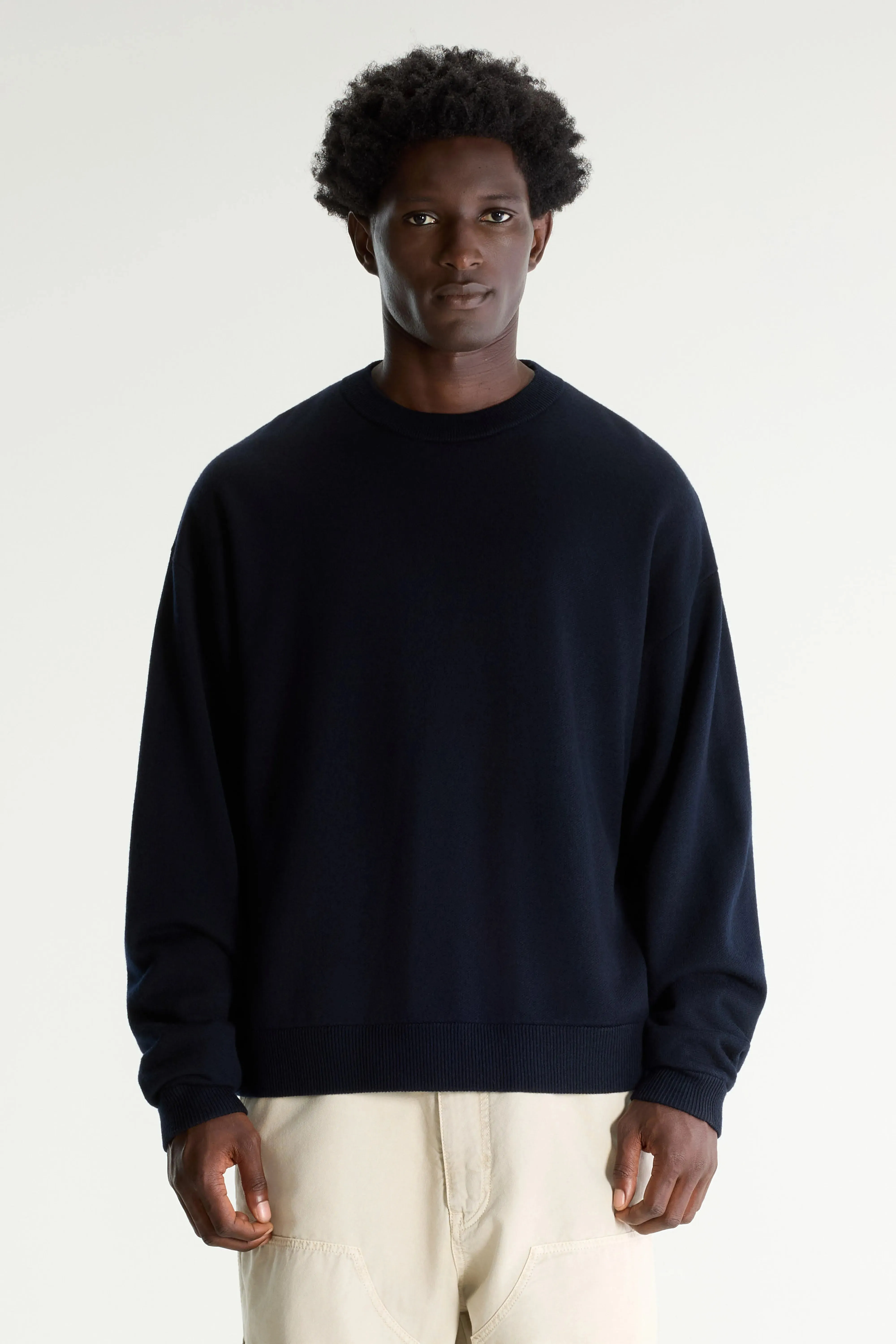 Siamo crewneck sweater (262 / M / NAVY) sold by Bellrose product image thumbnail 2