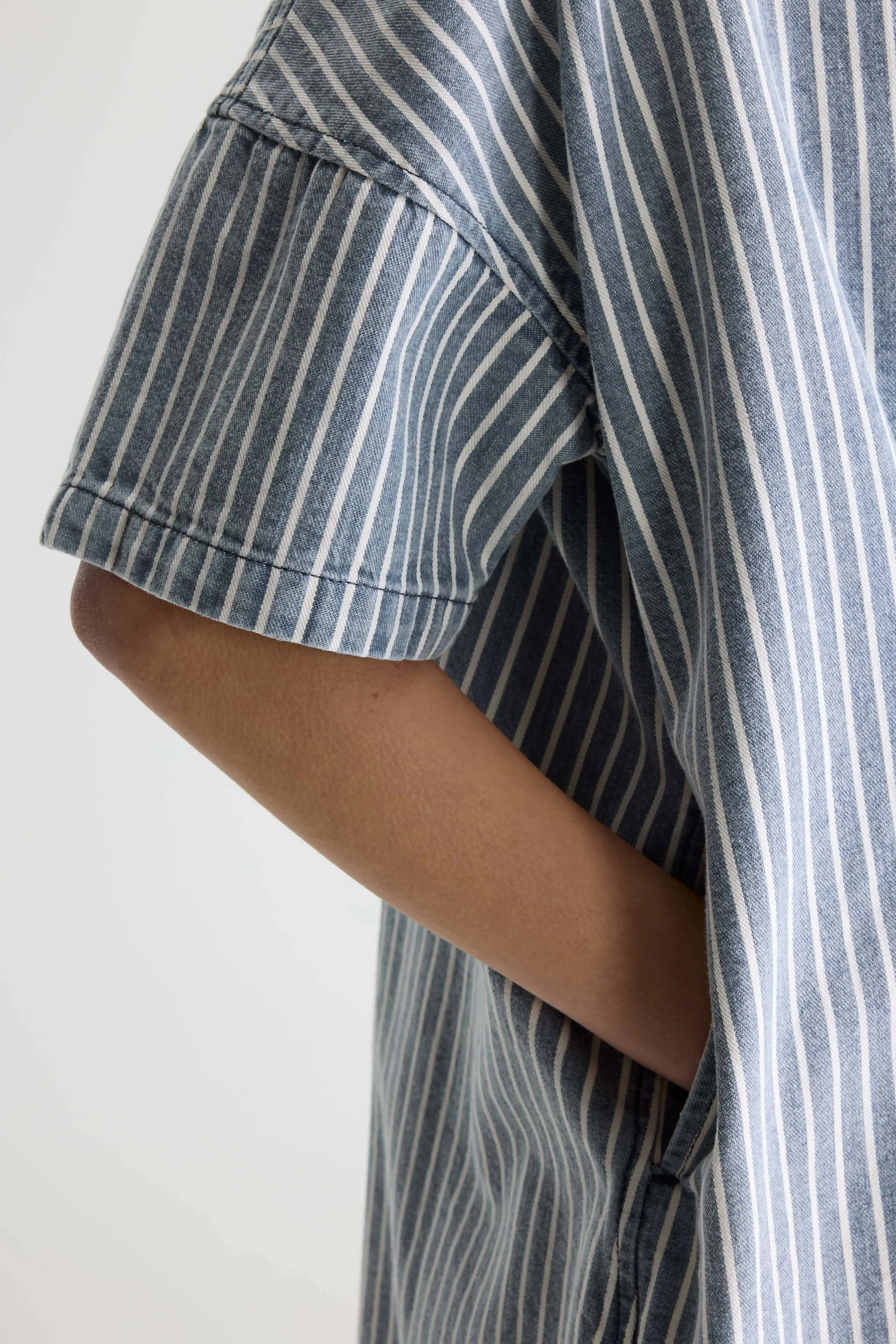 Pax denim dress (261 / W / STRIPE A) sold by Bellrose product image thumbnail 5