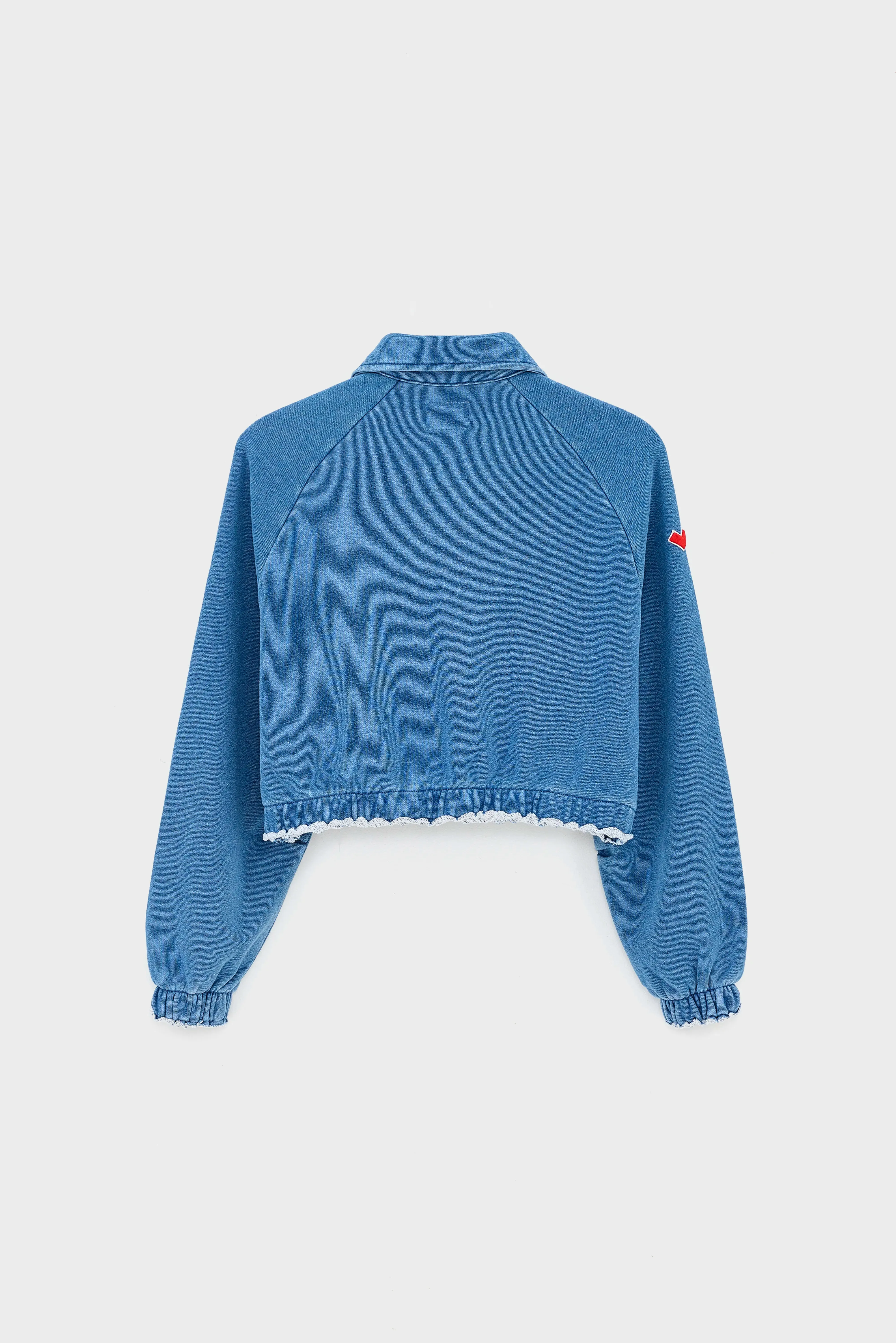 Agness zipped sweatshirt (261 / G / BLUE JEANS) sold by Bellrose product image thumbnail 3