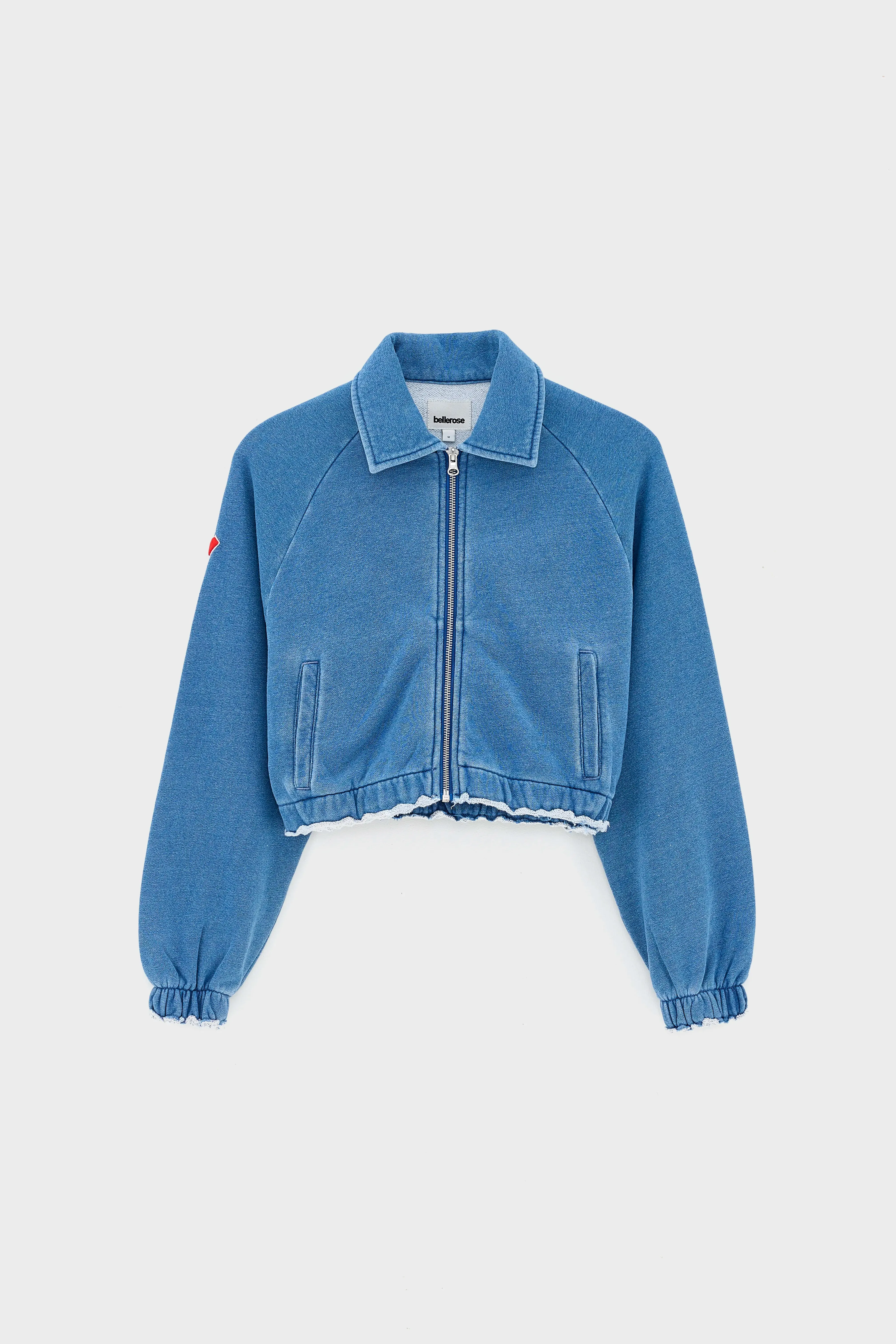 Agness zipped sweatshirt (261 / G / BLUE JEANS) sold by Bellrose product image thumbnail 2