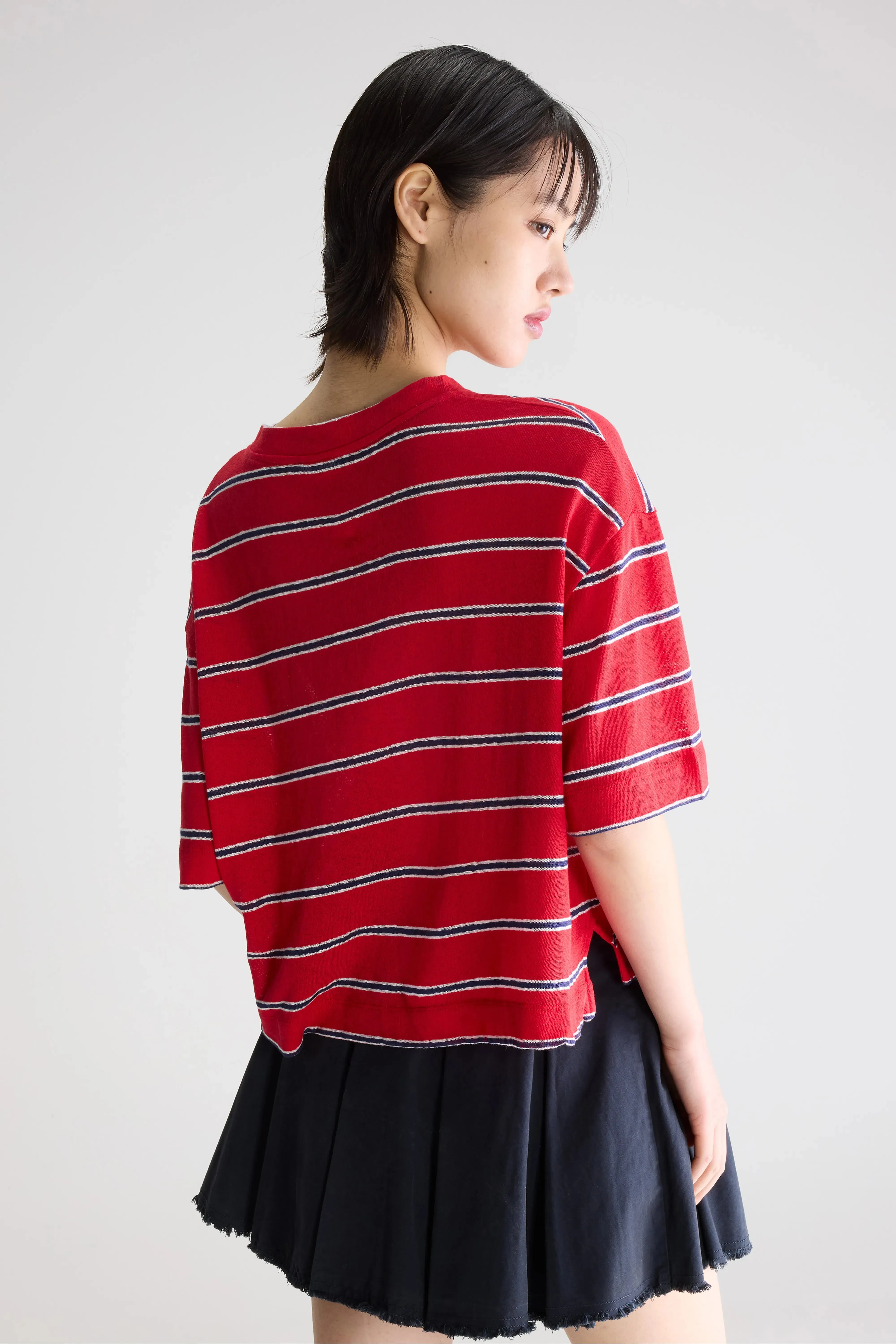 Vydel short-sleeve t-shirt (261 / W / STRIPE A) sold by Bellrose product image thumbnail 4