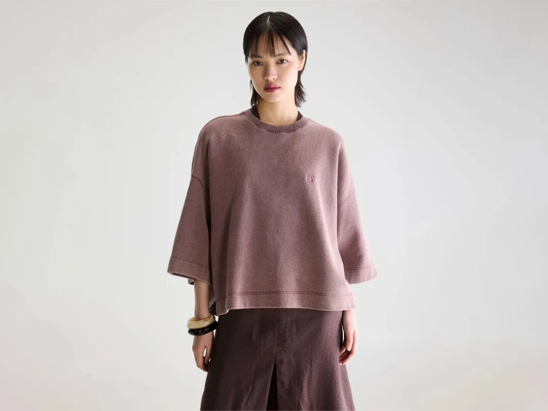 Farlol short-sleeve sweatshirt  (261 / W / WINE) sold by Bellrose