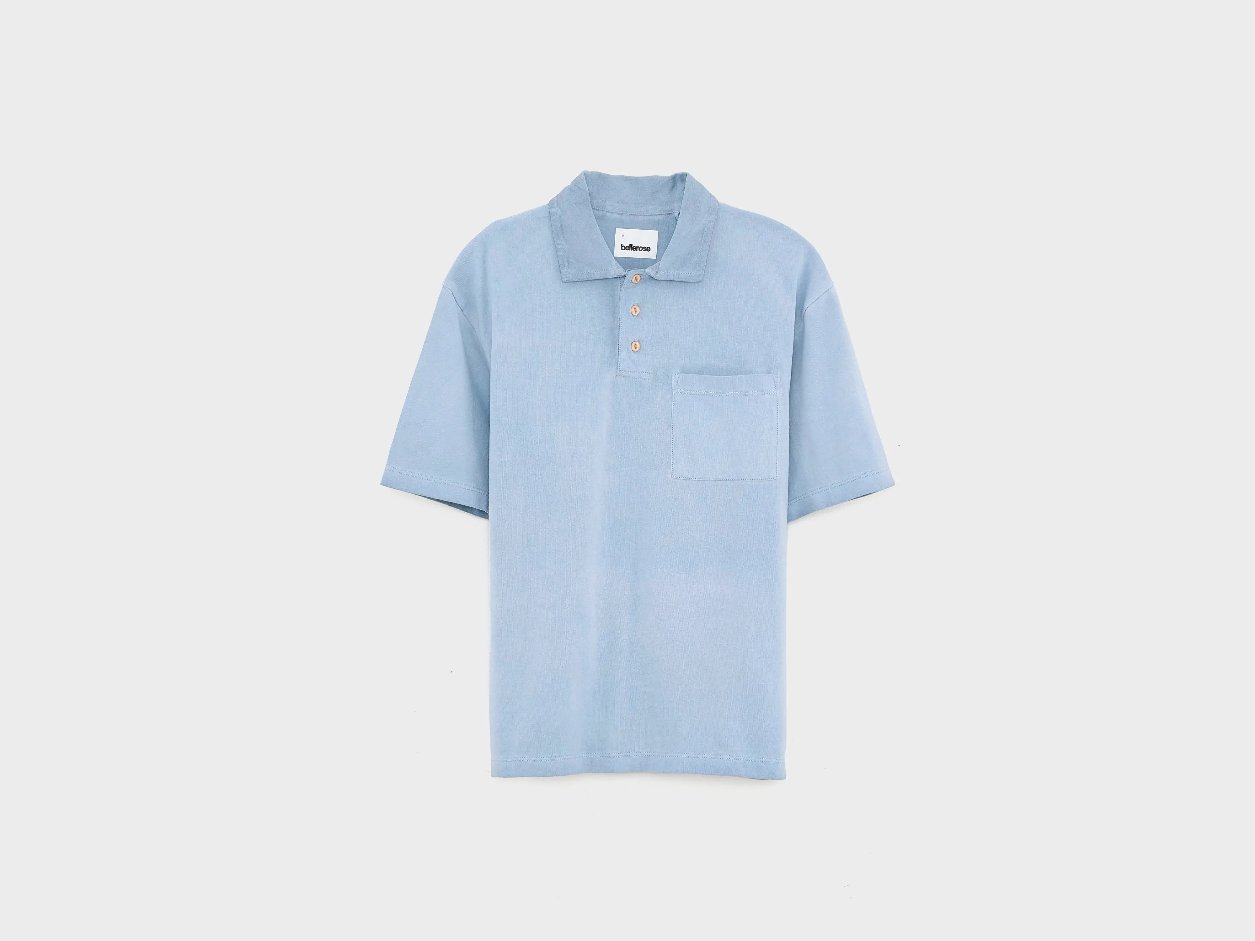 Komiu classic polo (261 / B / CHAMBRAY) sold by Bellrose