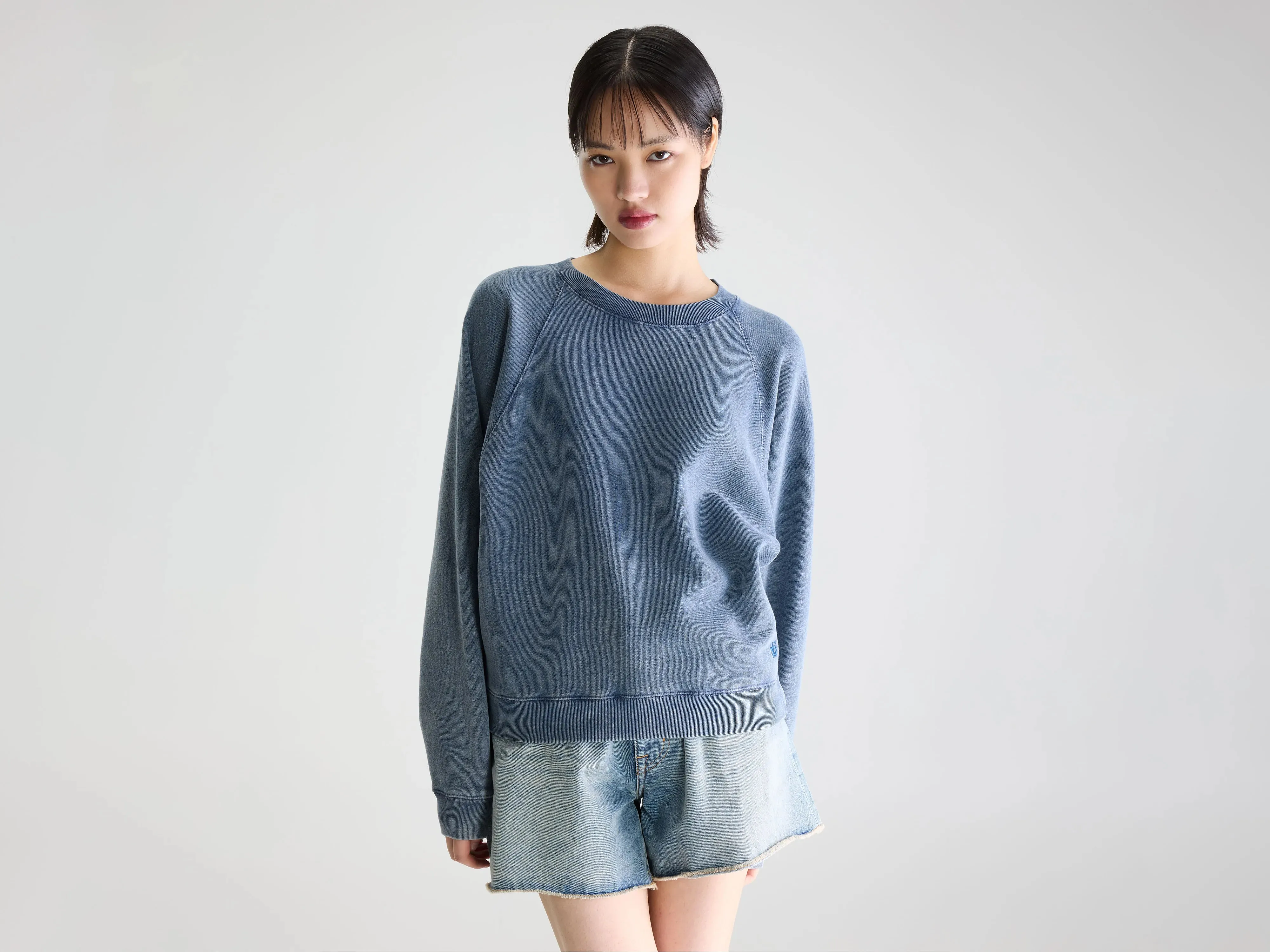 Fella relaxed sweatshirt (261 / W / BLUES) sold by Bellrose