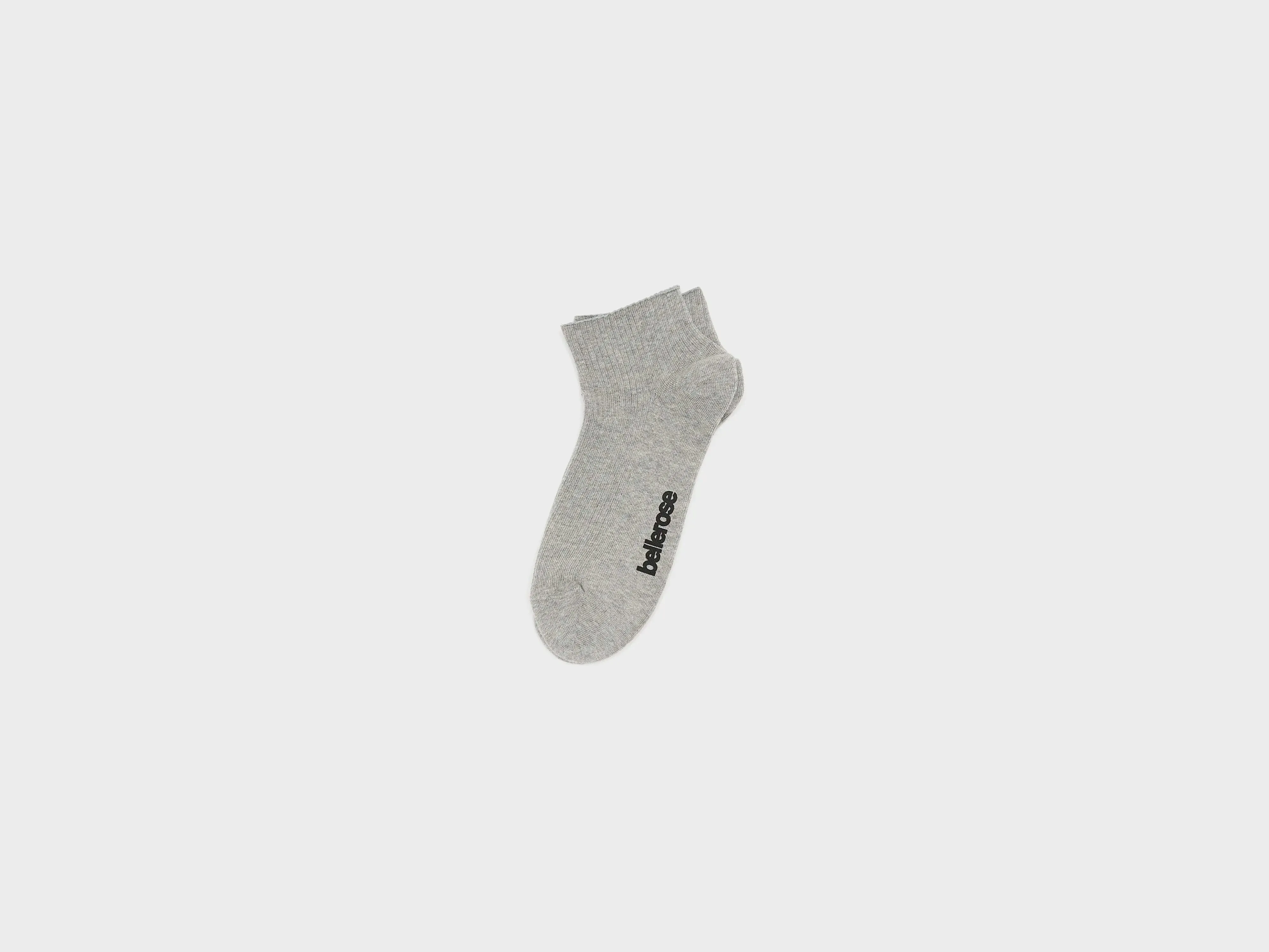 Bonio ankle socks (261 / W / GREY MELANGE) sold by Bellrose