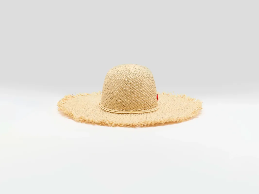 Osi straw hat (261 / W / NATURAL) made by Bellerose