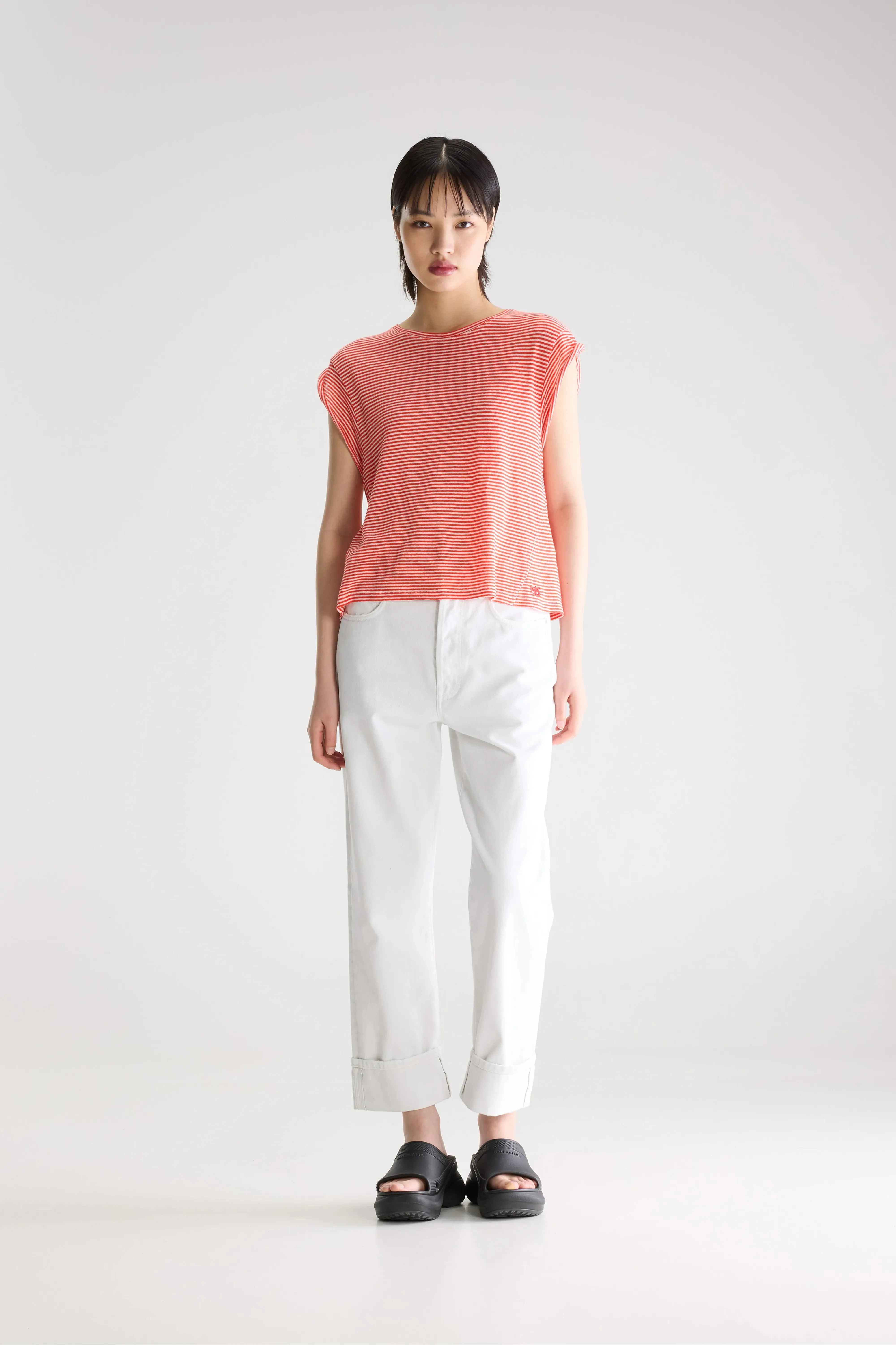 Vlyn crewneck t-shirt (261 / W / STRIPE B) sold by Bellrose product image thumbnail 3