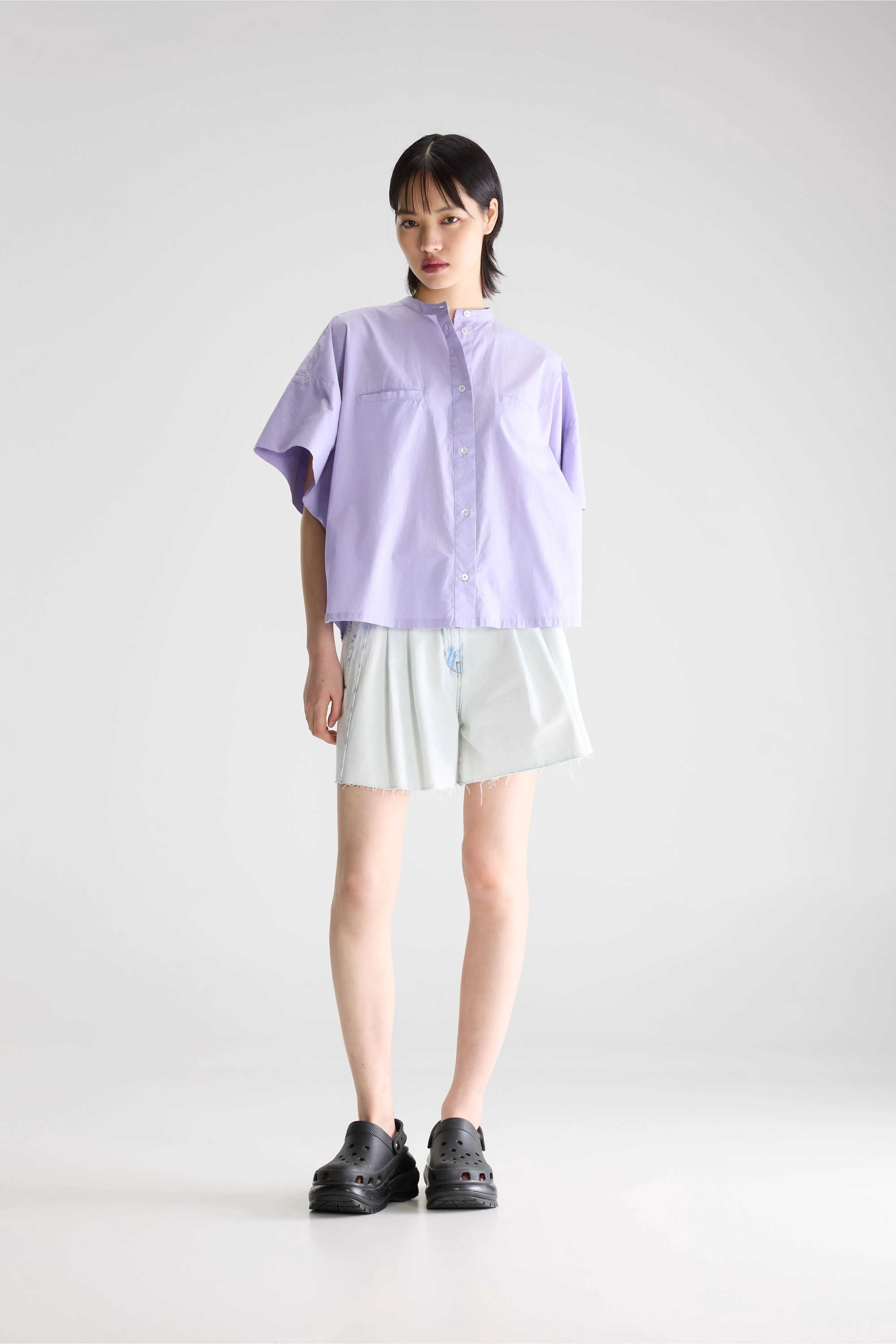 Cloe sleeveless shirt (261 / W / IRIS) sold by Bellrose product image thumbnail 3
