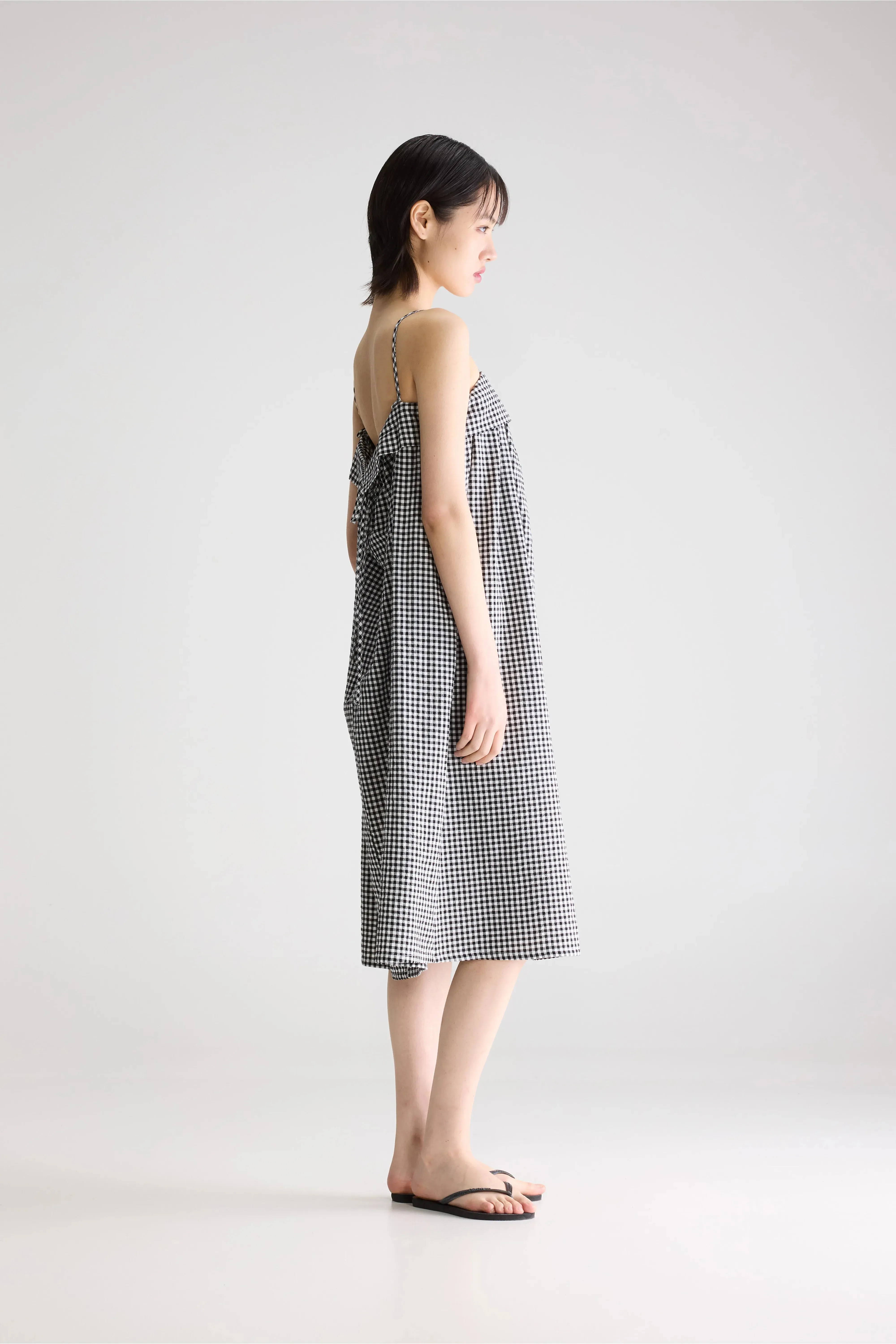 Tokyo midi dress (261 / W / CHECK A) sold by Bellrose product image thumbnail 4