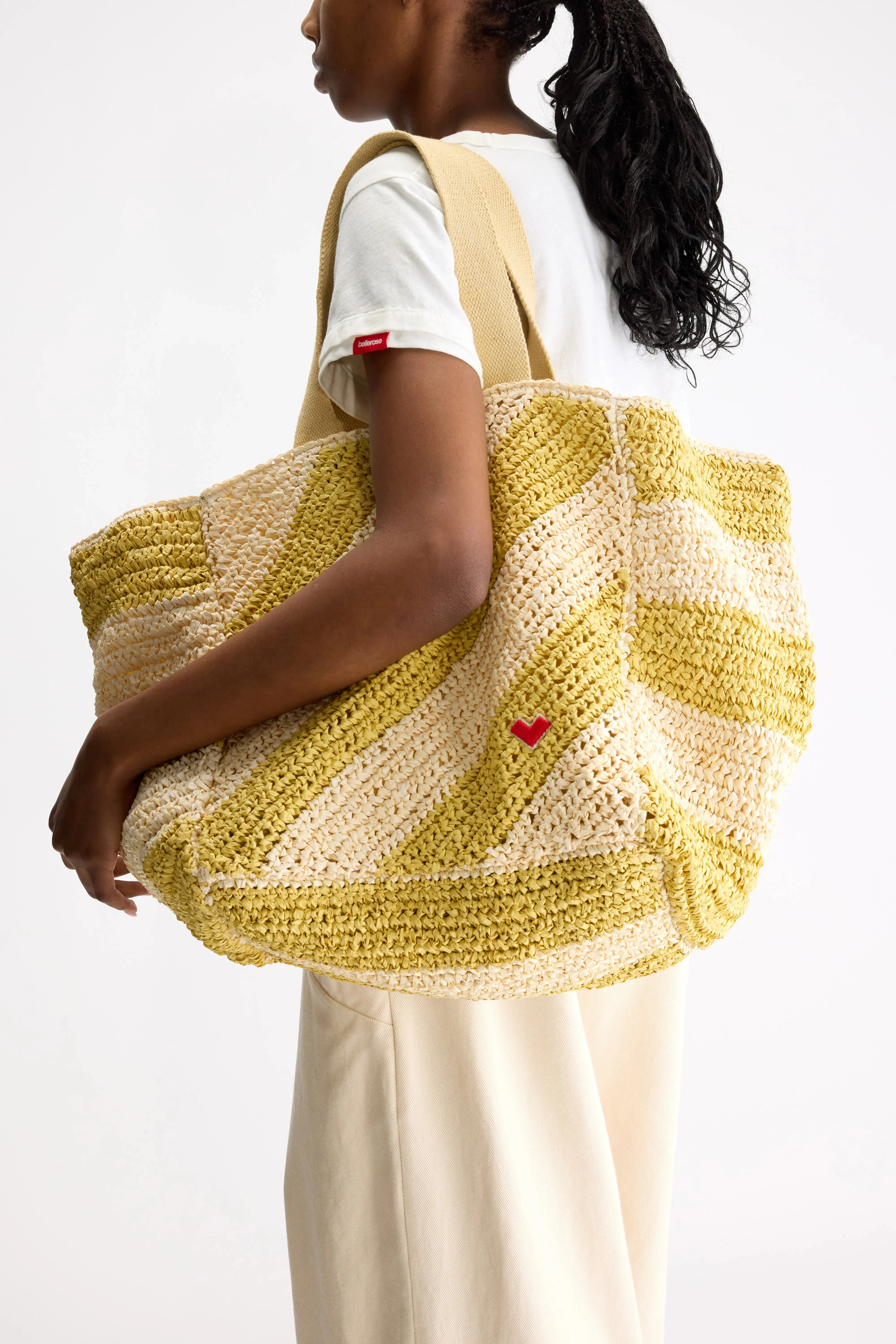 Ibias large handbag (261 / W / STRIPE A) sold by Bellrose product image thumbnail 3