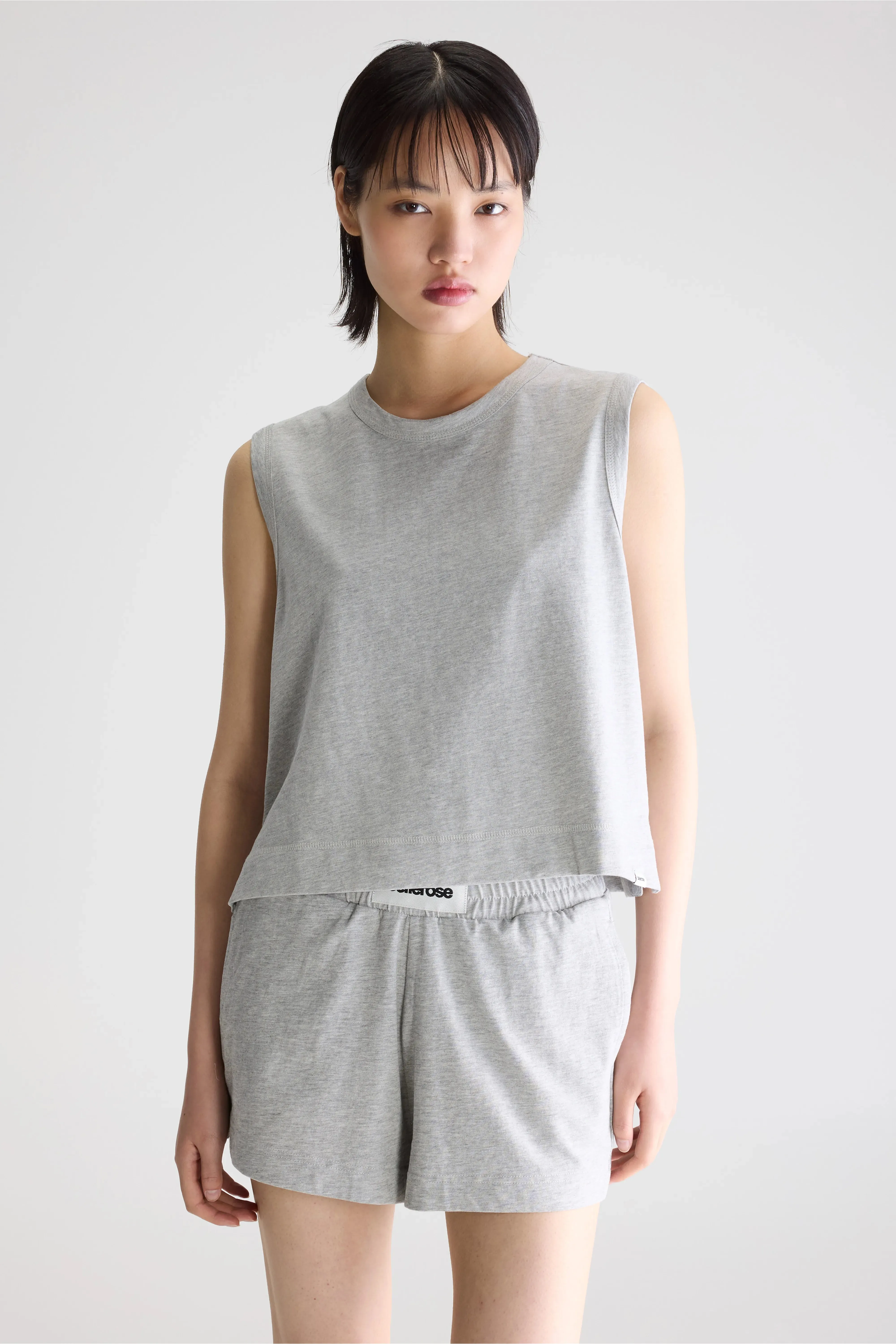 Cuare regular tank top (261 / W / H. GREY) sold by Bellrose product image thumbnail 2
