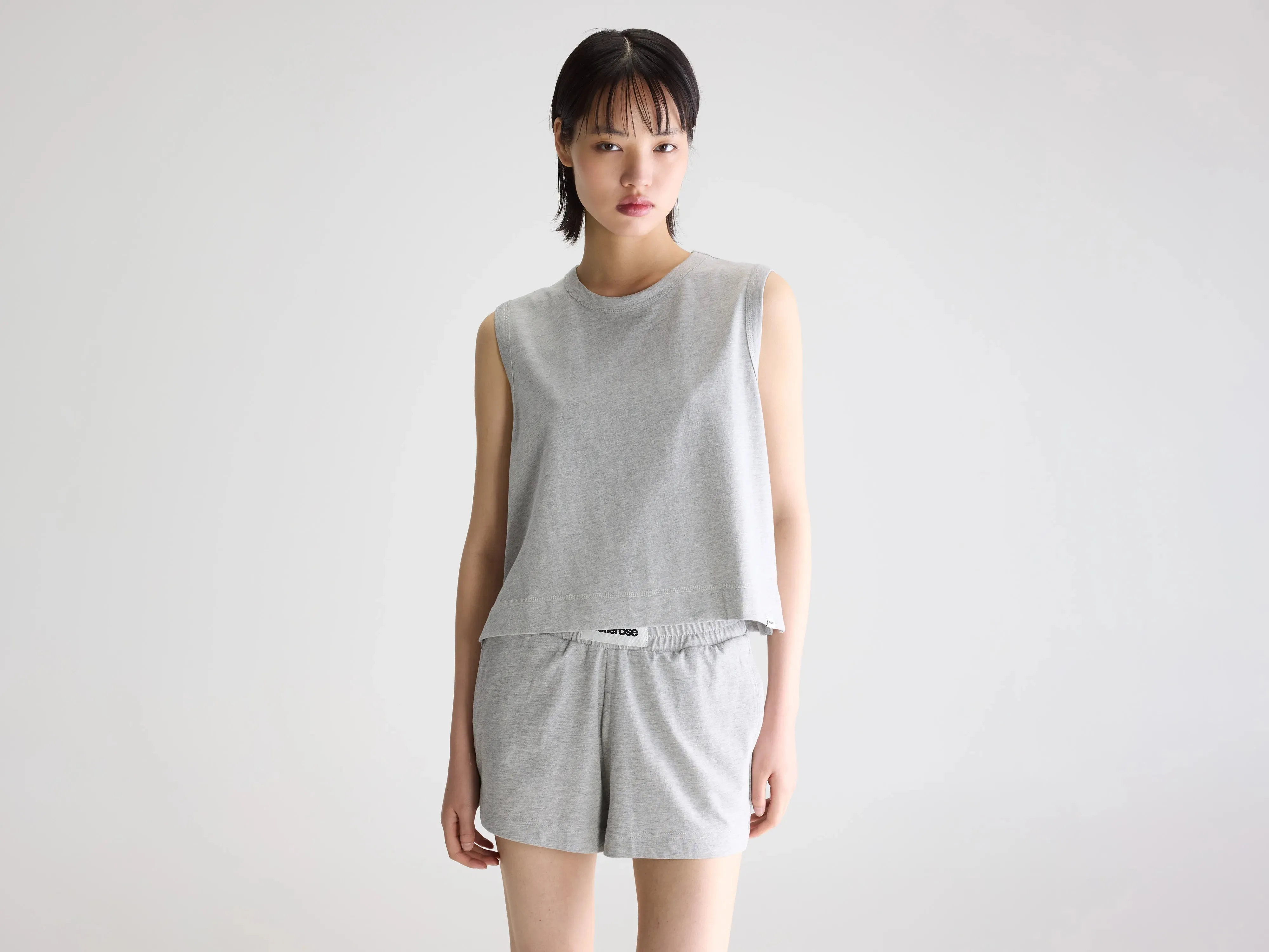Cuare regular tank top (261 / W / H. GREY) sold by Bellrose