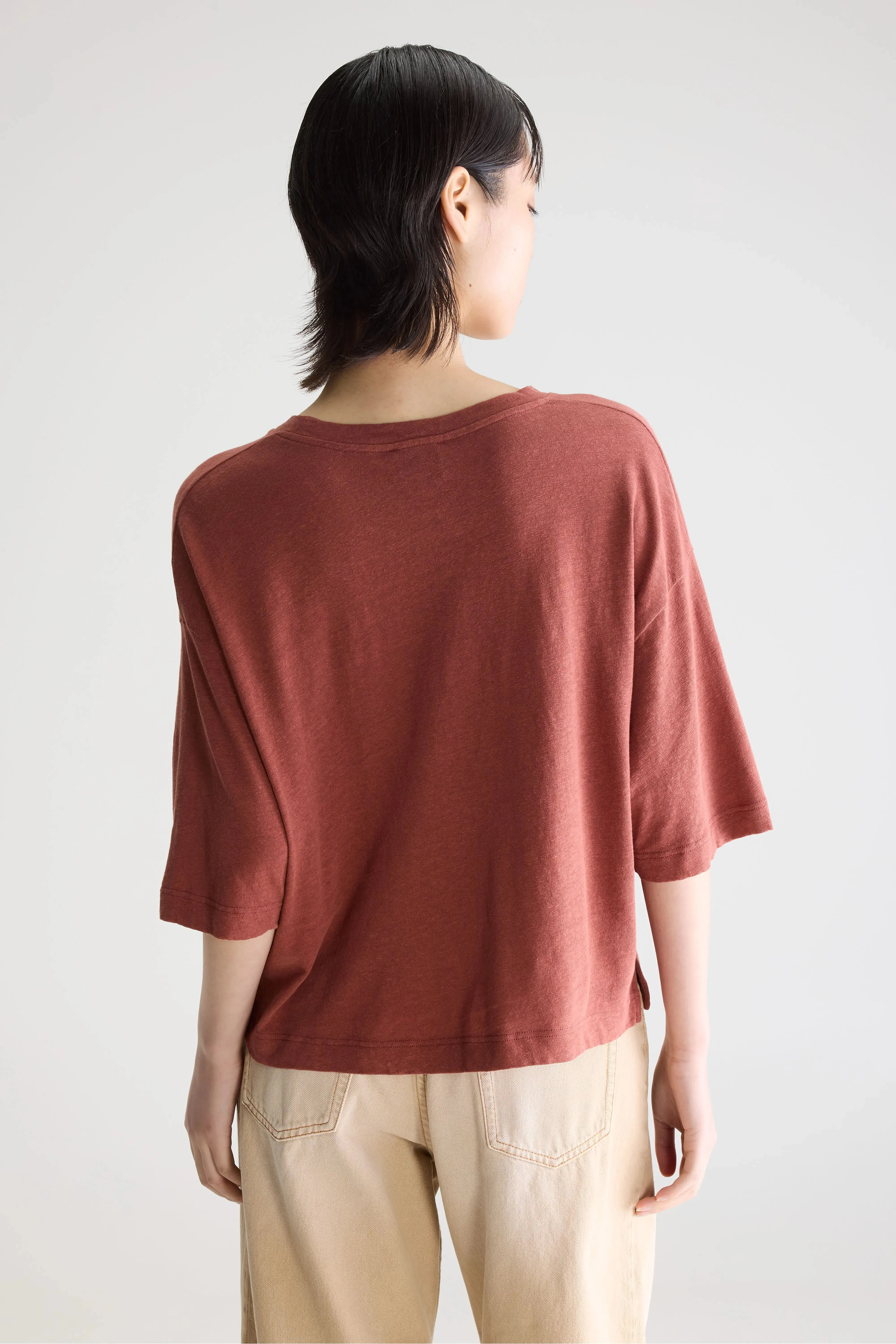 Vydel short-sleeve t-shirt (261 / W / MAHOGANY) sold by Bellrose product image thumbnail 4