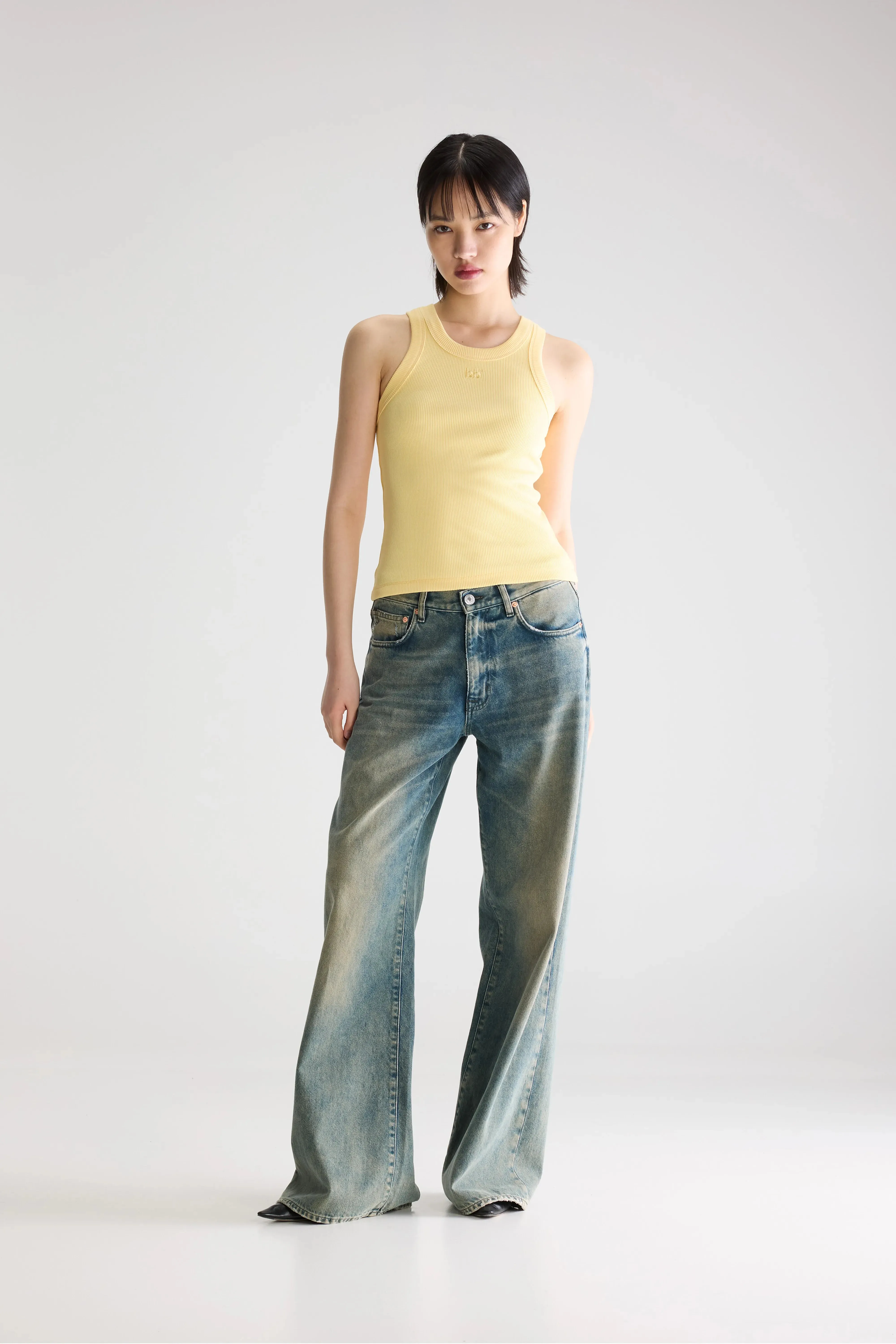 Fikas slim tank top (261 / W / PAILLE) sold by Bellrose product image thumbnail 3