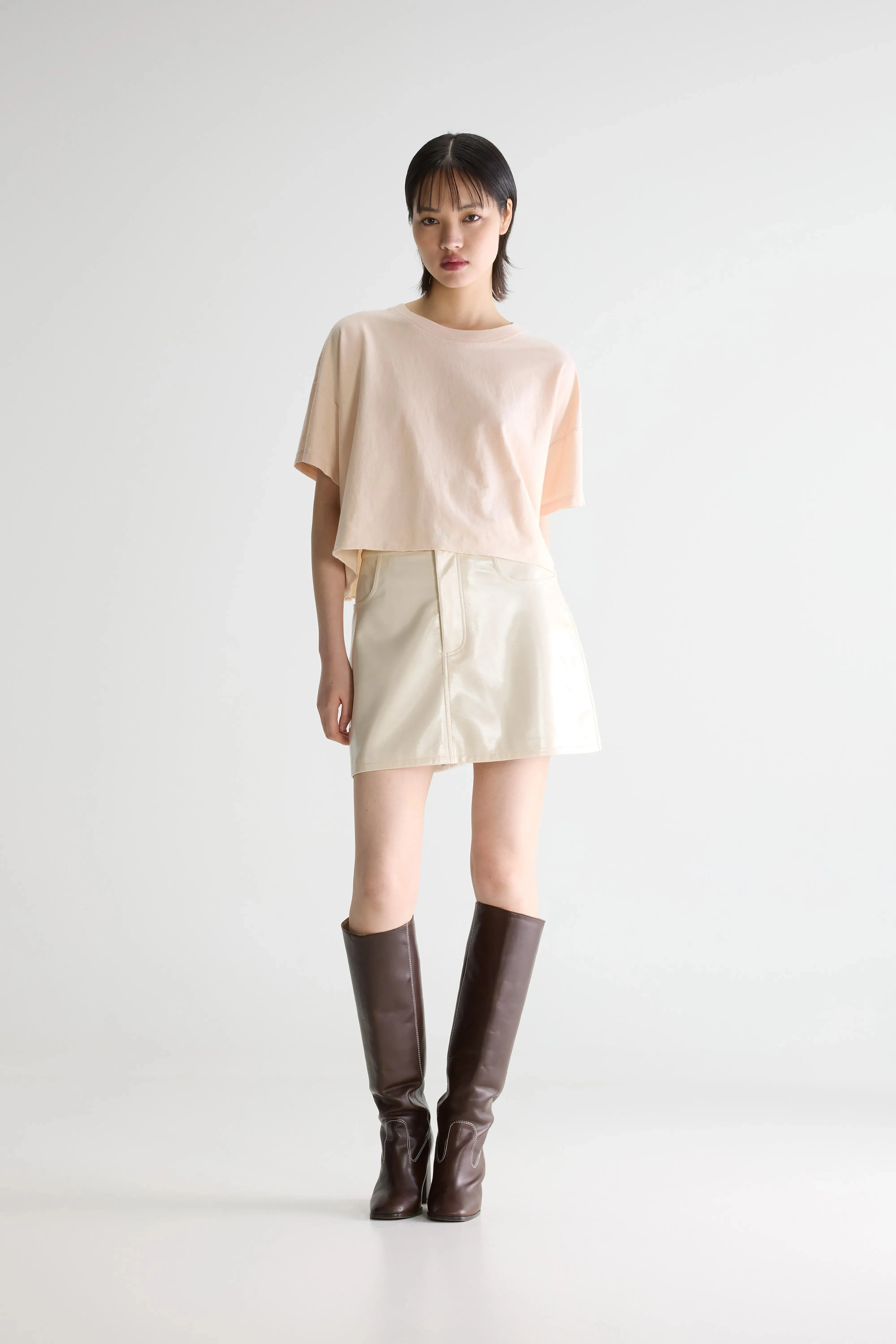 Farpy cropped t-shirt (261 / W / BABE) sold by Bellrose product image thumbnail 3