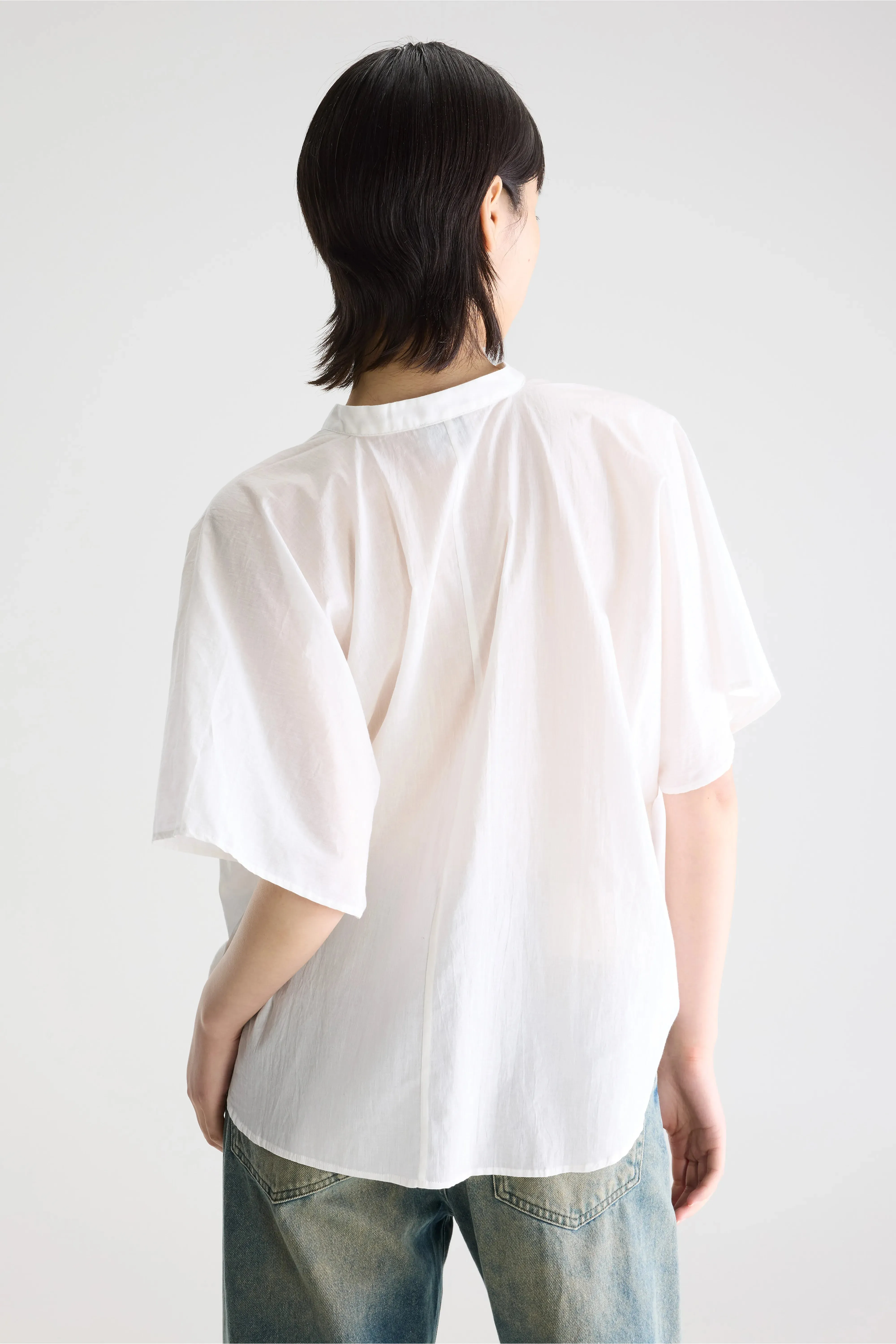 Dahlia ruffled blouse (261 / W / WHITE) sold by Bellrose product image thumbnail 4