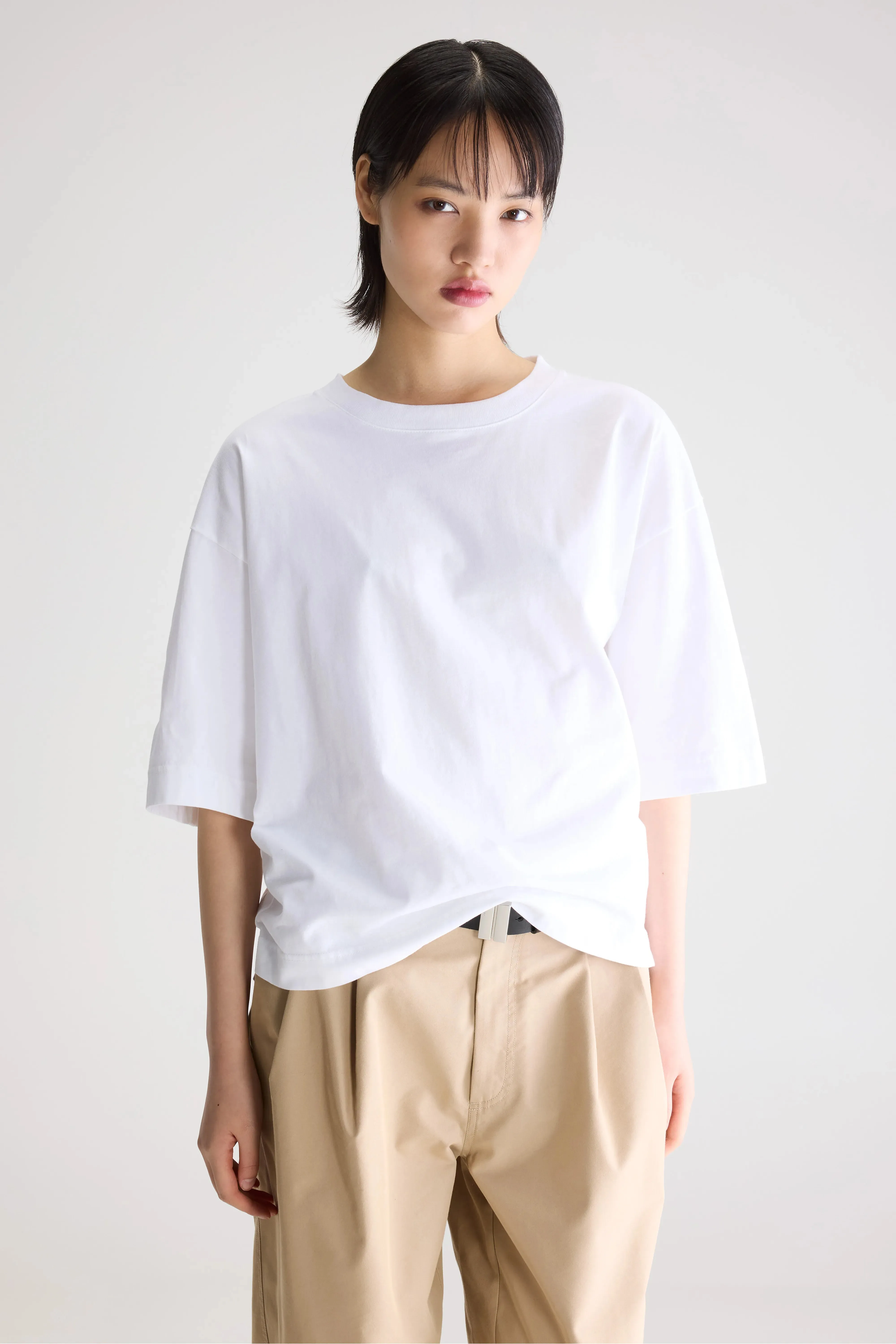 Fiore short sleeve t-shirt (261 / W / WHITE) sold by Bellrose product image thumbnail 2